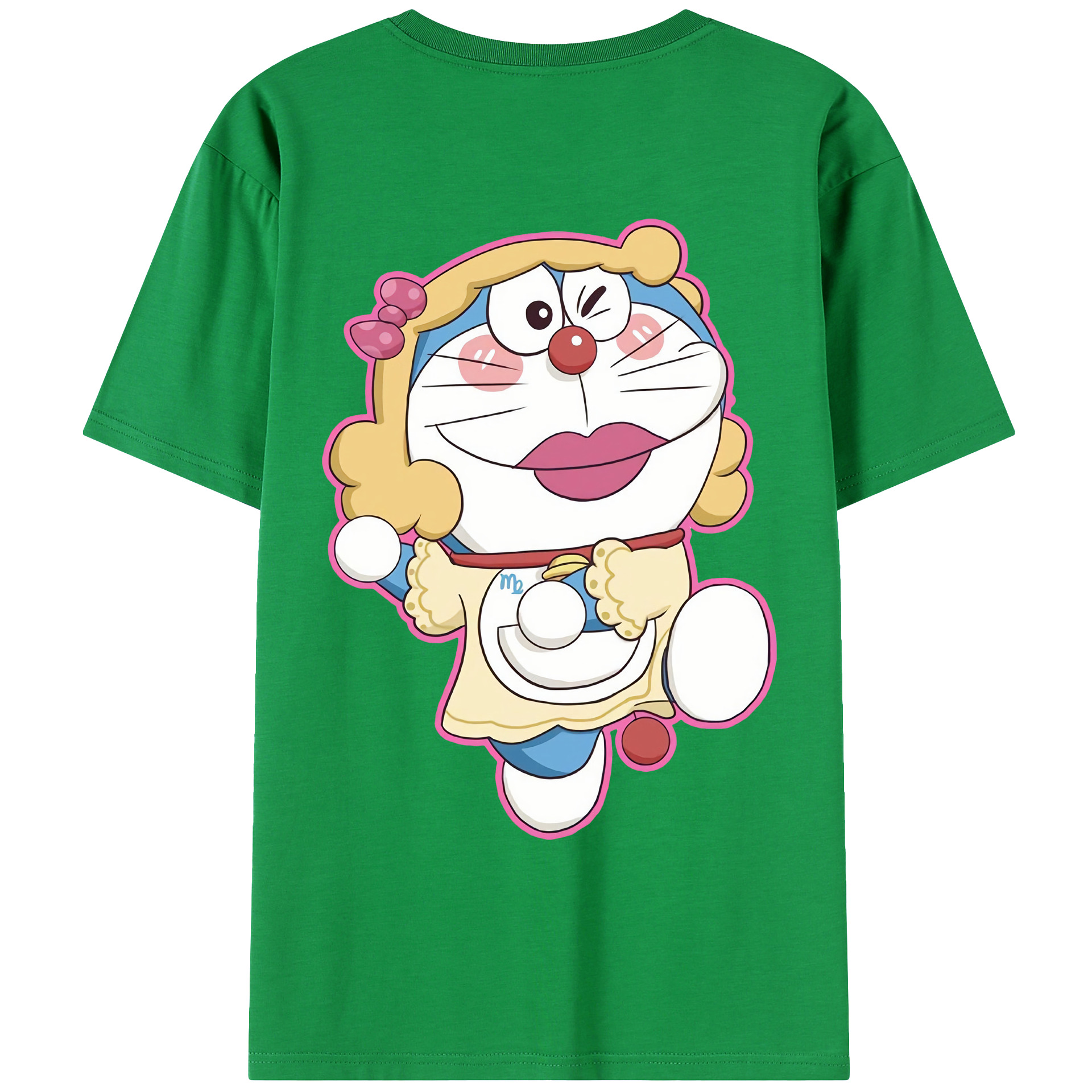 （画像用） ドラえもん Doraemon レディース半袖Tシャツ(バックプリント)