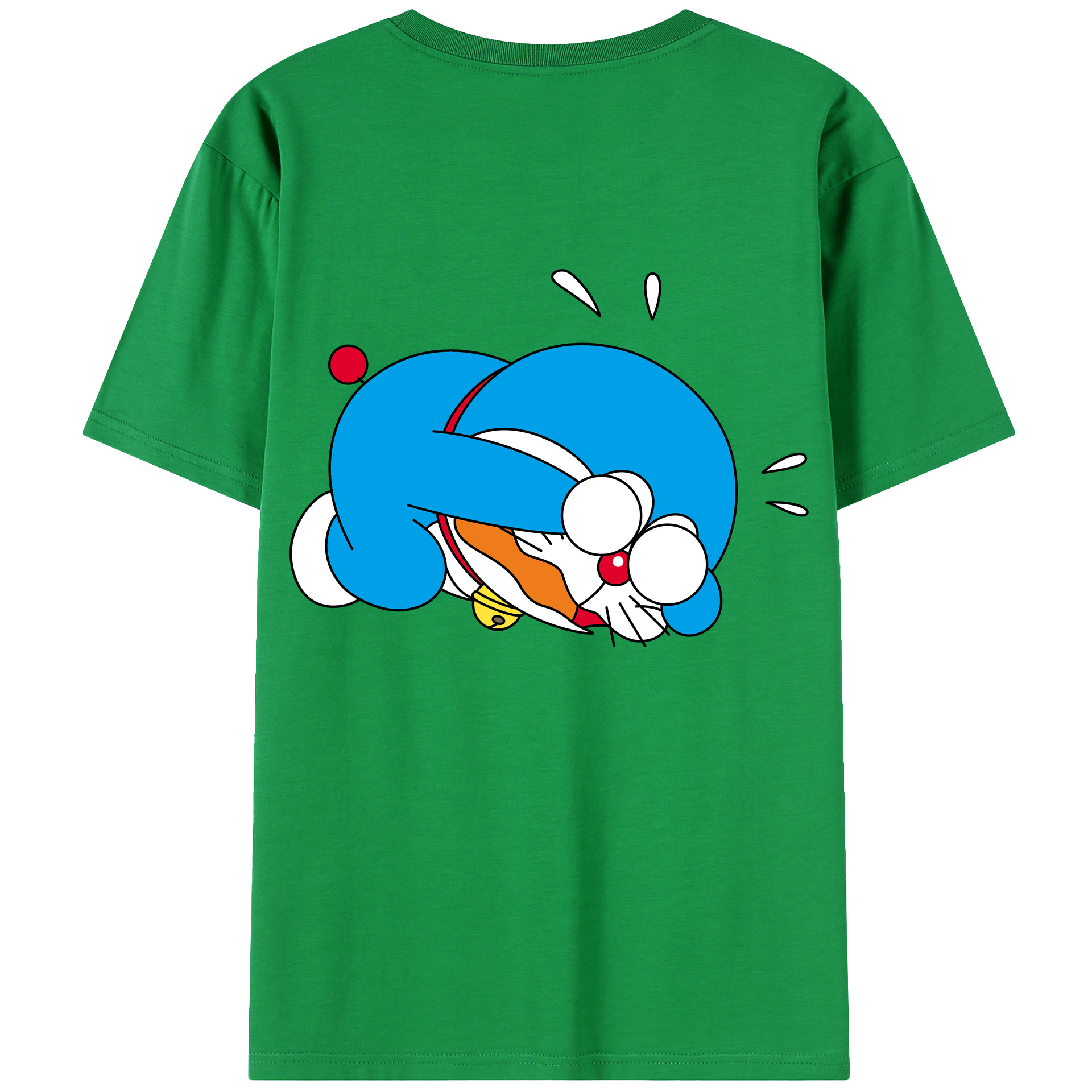 （画像用） ドラえもん Doraemon レディース半袖Tシャツ(バックプリント)