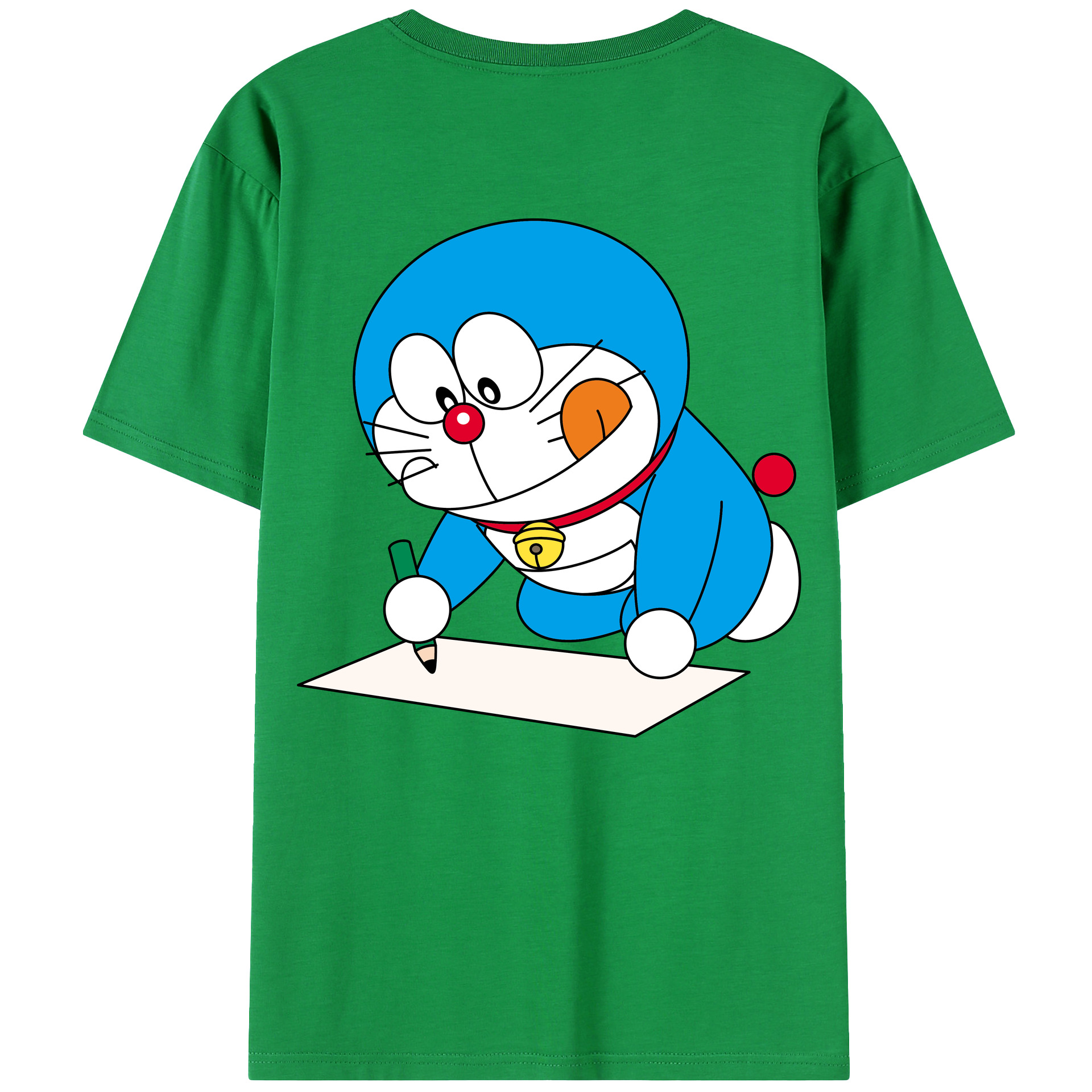 （画像用） ドラえもん Doraemon レディース半袖Tシャツ(バックプリント)