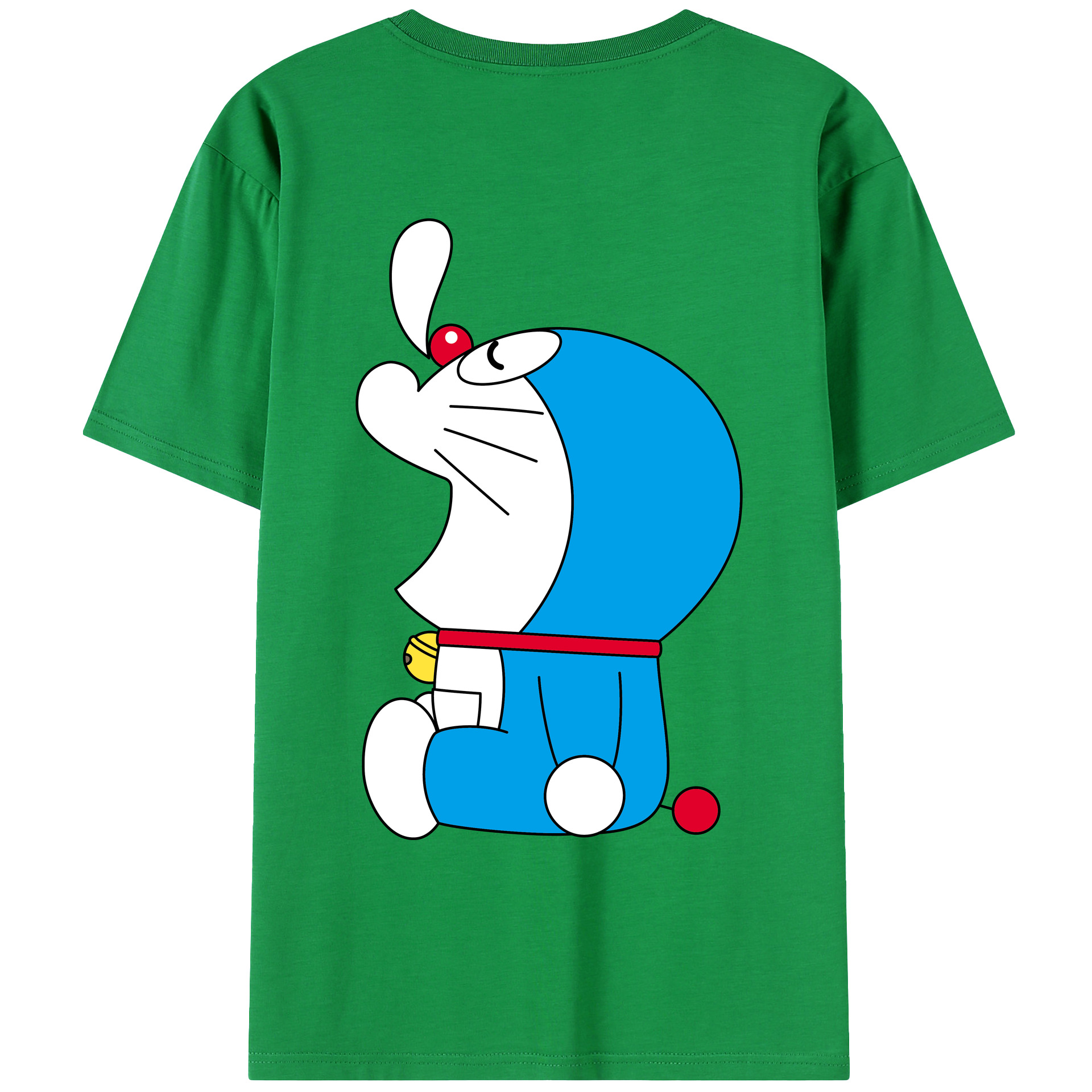 （画像用） ドラえもん Doraemon レディース半袖Tシャツ(バックプリント)