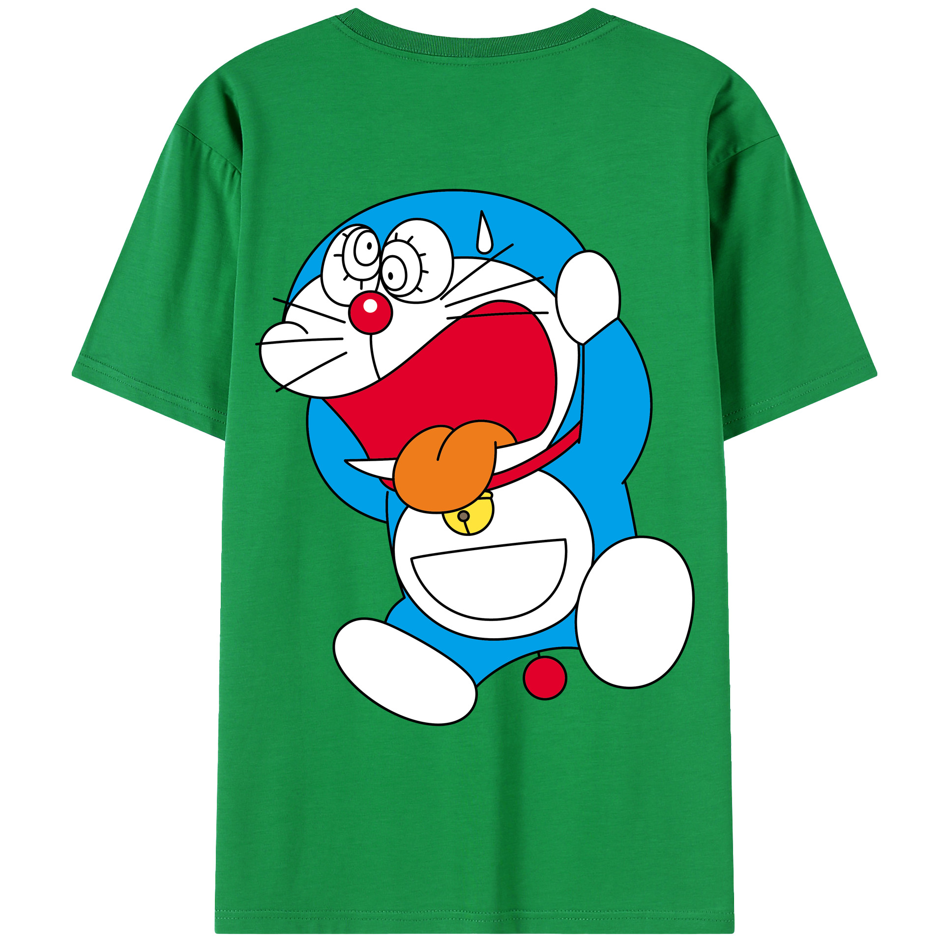 （画像用） ドラえもん Doraemon レディース半袖Tシャツ(バックプリント)