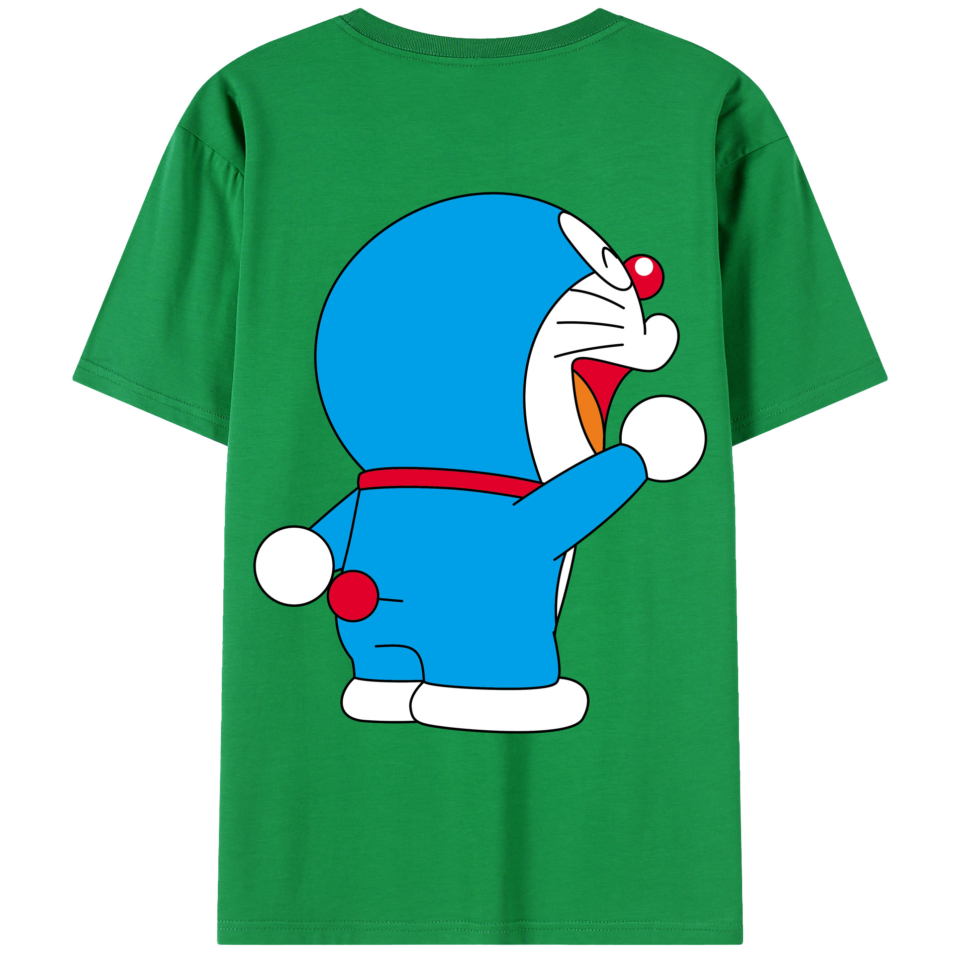 （画像用） ドラえもん Doraemon レディース半袖Tシャツ(バックプリント)
