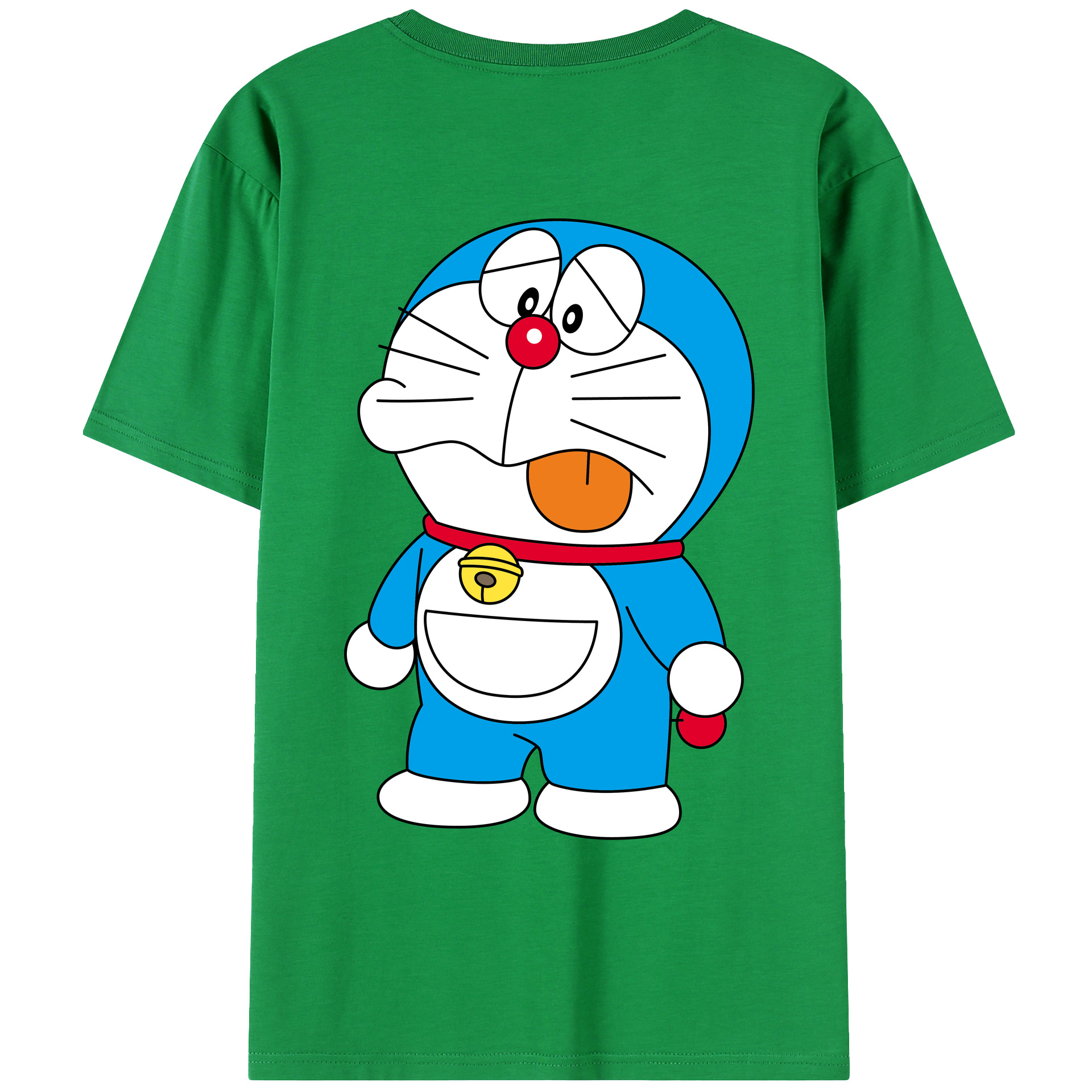 （画像用） ドラえもん Doraemon レディース半袖Tシャツ(バックプリント)
