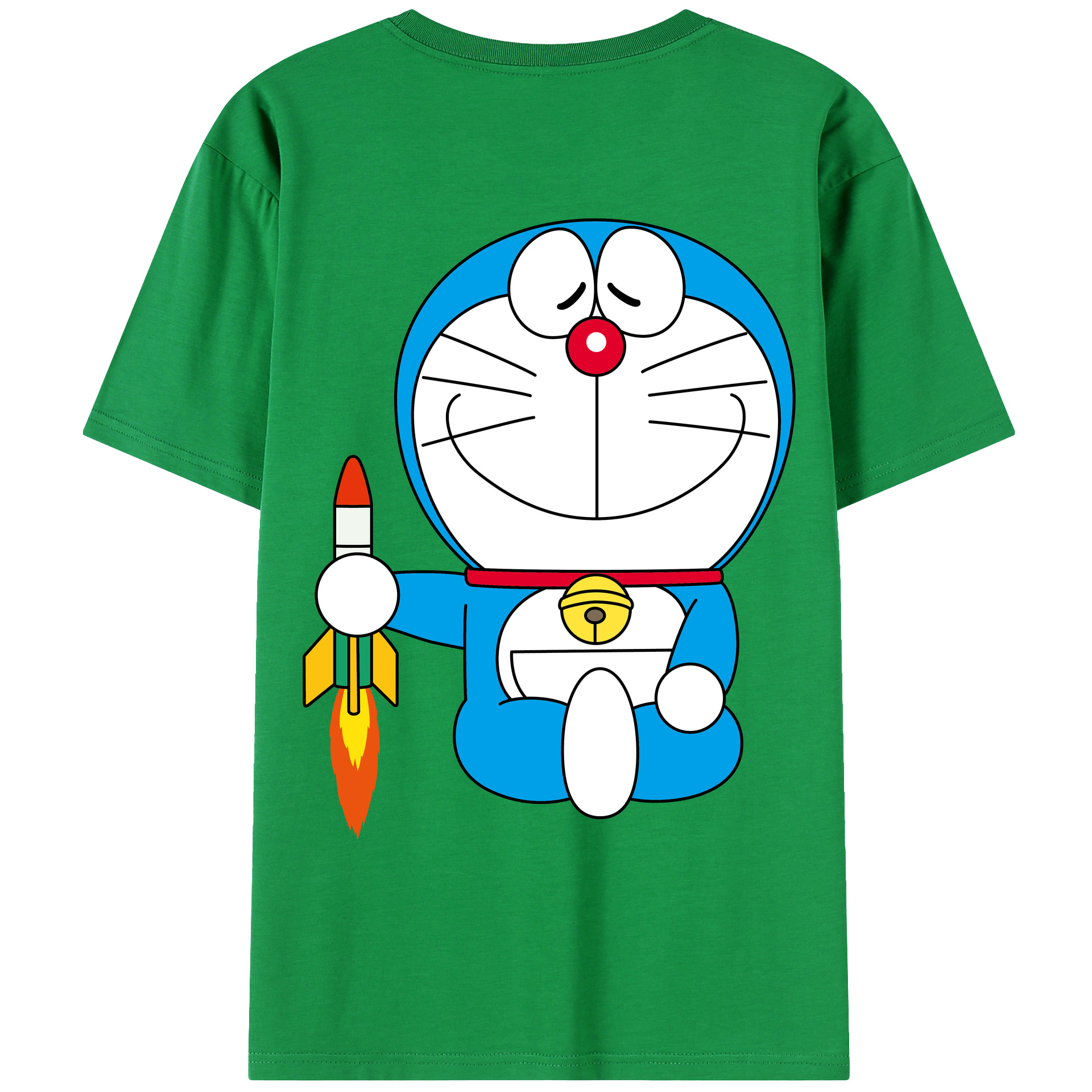 （画像用） ドラえもん Doraemon レディース半袖Tシャツ(バックプリント)