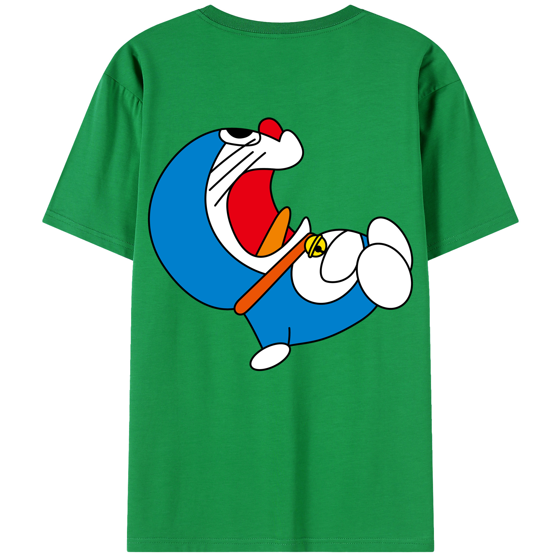 （画像用） ドラえもん Doraemon レディース半袖Tシャツ(バックプリント)
