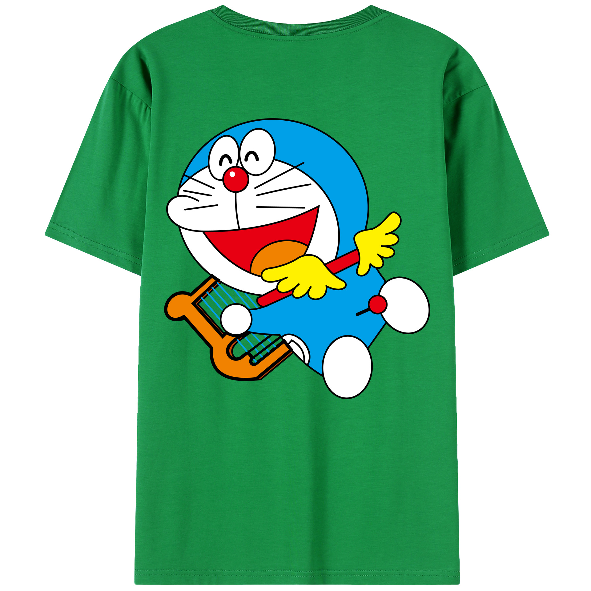 （画像用） ドラえもん Doraemon レディース半袖Tシャツ(バックプリント)