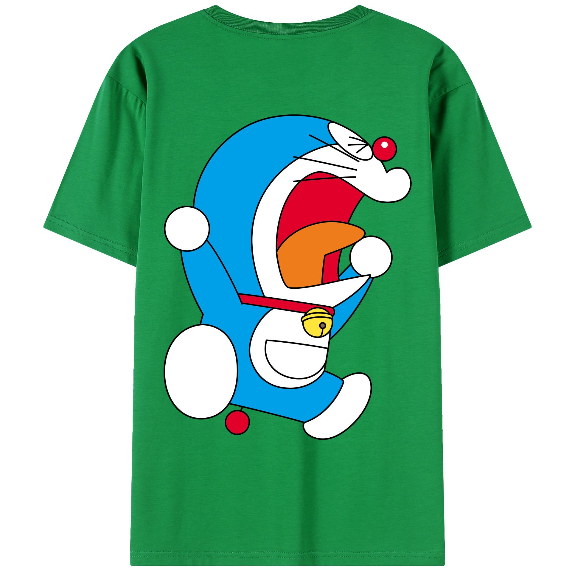 （画像用） ドラえもん Doraemon レディース半袖Tシャツ(バックプリント)