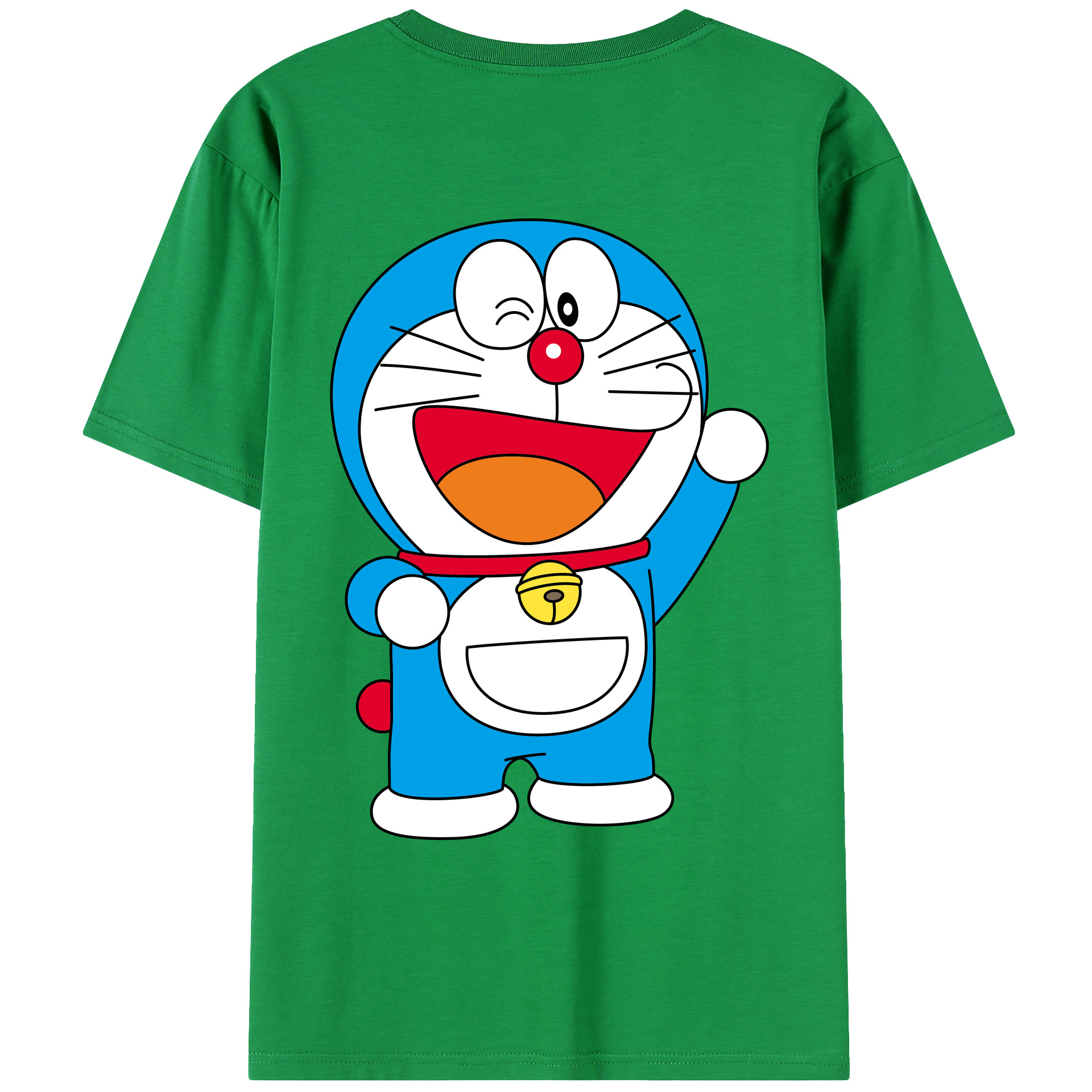 （画像用） ドラえもん Doraemon レディース半袖Tシャツ(バックプリント)