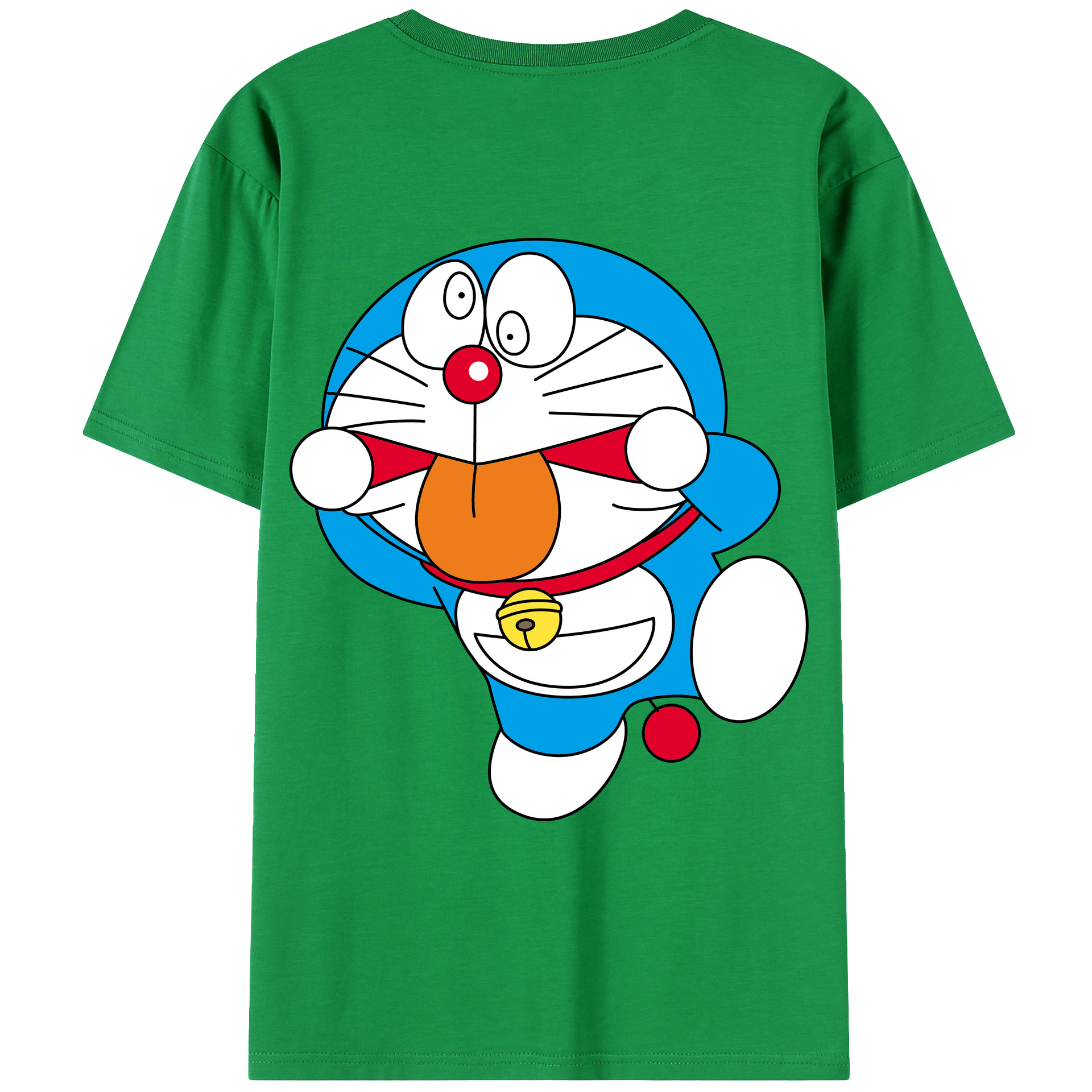 （画像用） ドラえもん Doraemon レディース半袖Tシャツ(バックプリント)