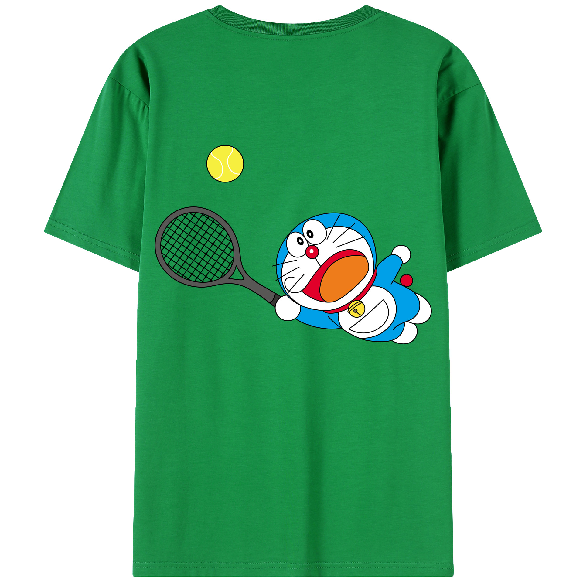 （画像用） ドラえもん Doraemon レディース半袖Tシャツ(バックプリント)