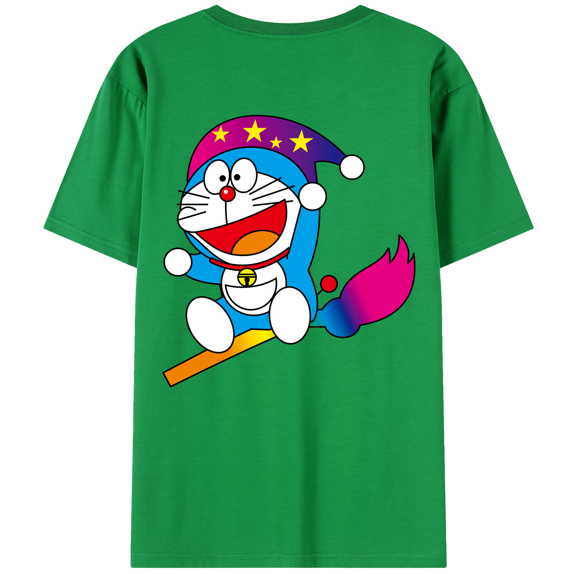 （画像用） ドラえもん Doraemon レディース半袖Tシャツ(バックプリント)