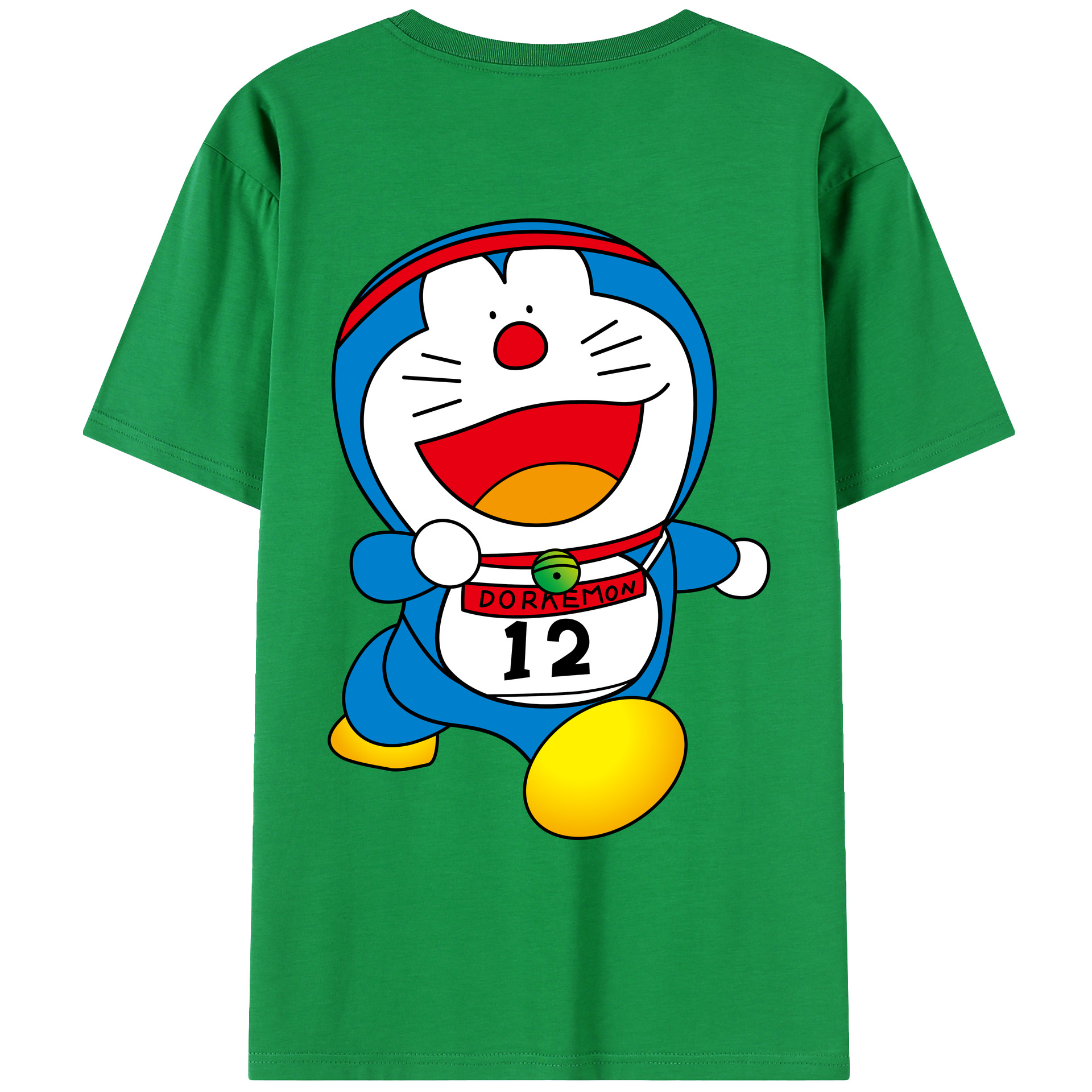 （画像用） ドラえもん Doraemon レディース半袖Tシャツ(バックプリント)
