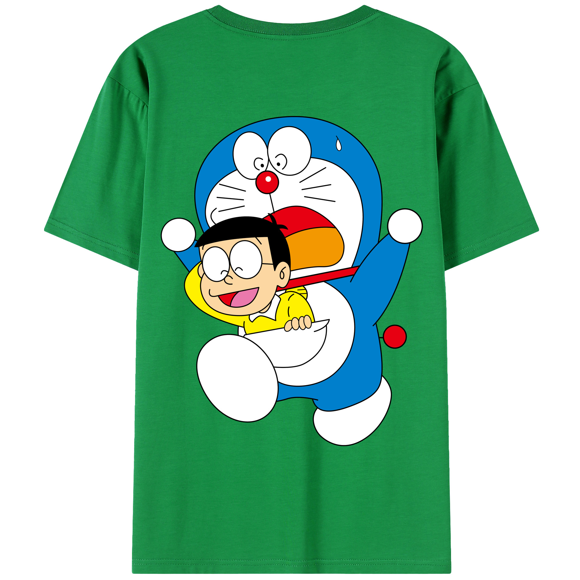（画像用） ドラえもん Doraemon レディース半袖Tシャツ(バックプリント)