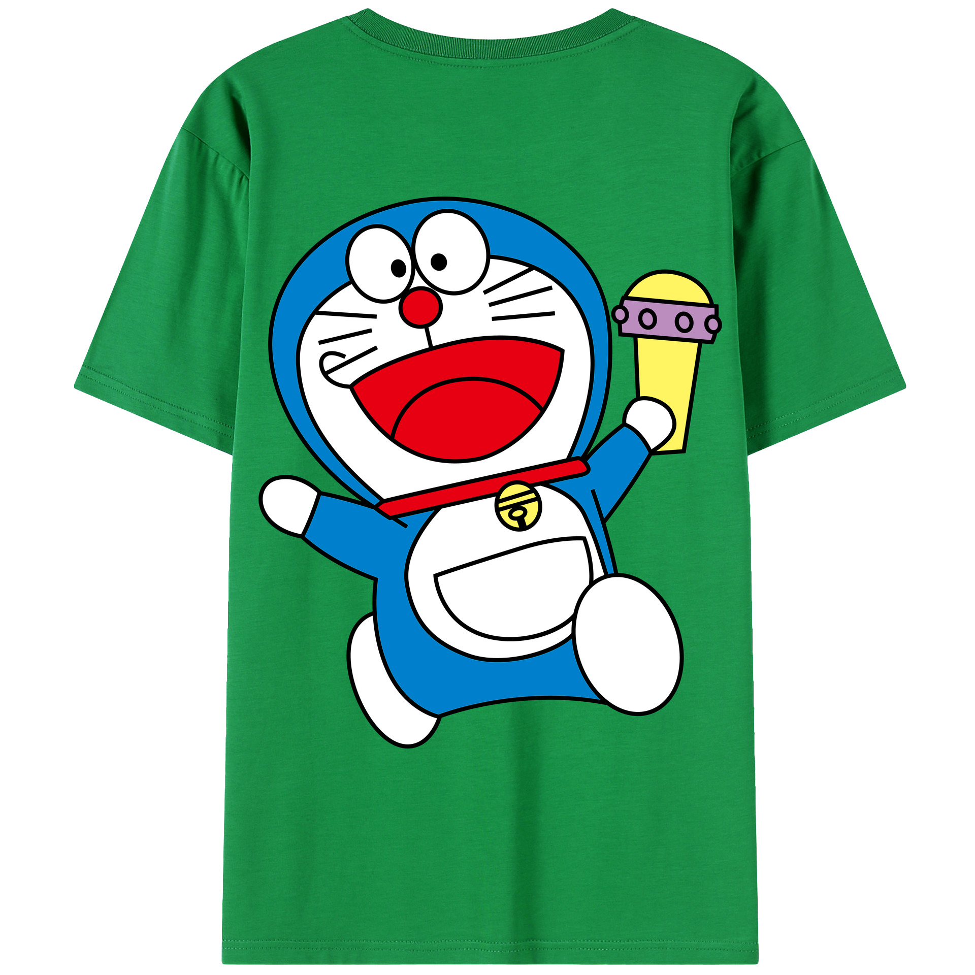 （画像用） ドラえもん Doraemon レディース半袖Tシャツ(バックプリント)