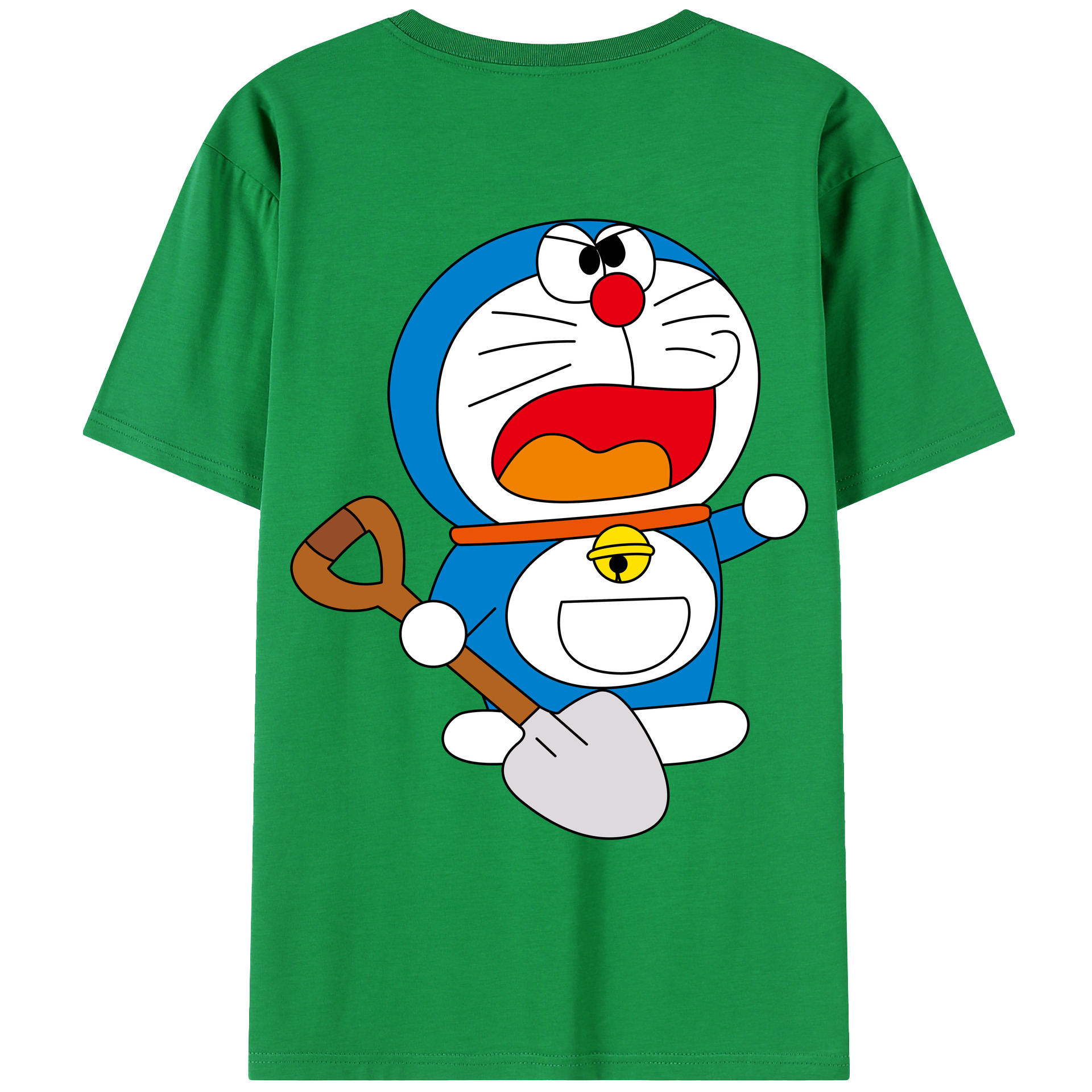 （画像用） ドラえもん Doraemon レディース半袖Tシャツ(バックプリント)