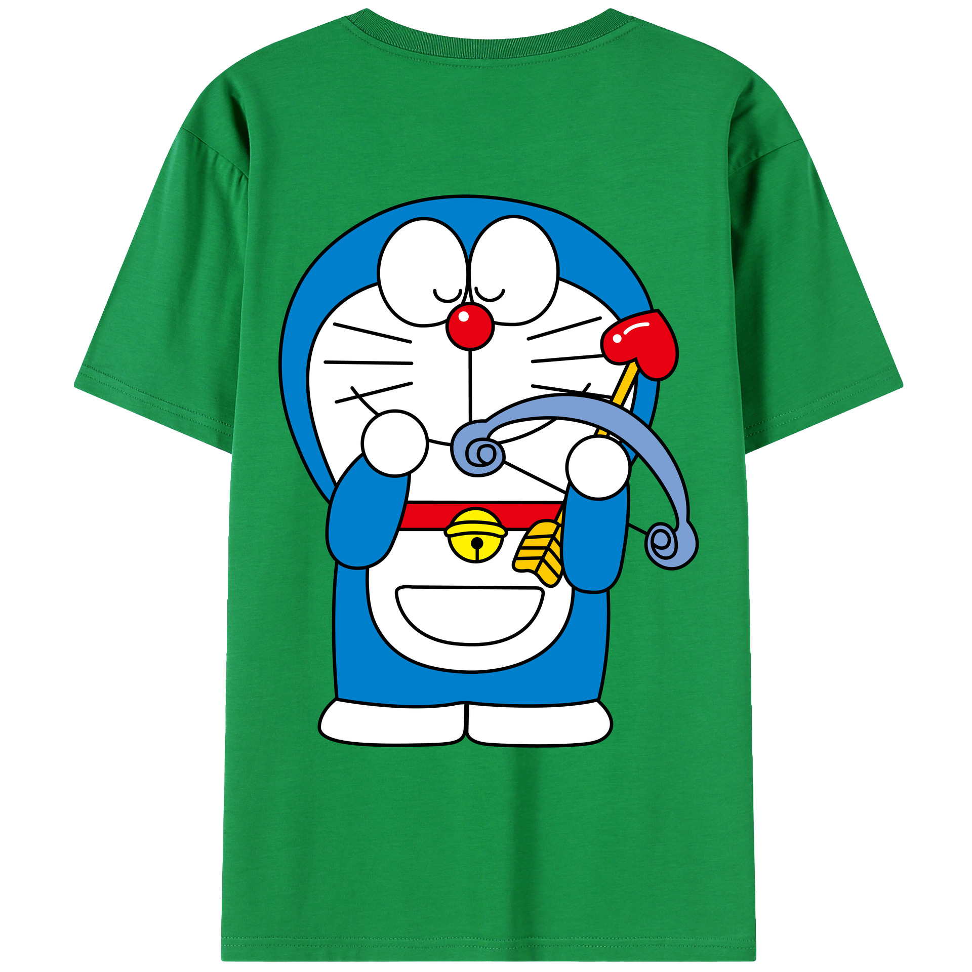 （画像用） ドラえもん Doraemon レディース半袖Tシャツ(バックプリント)
