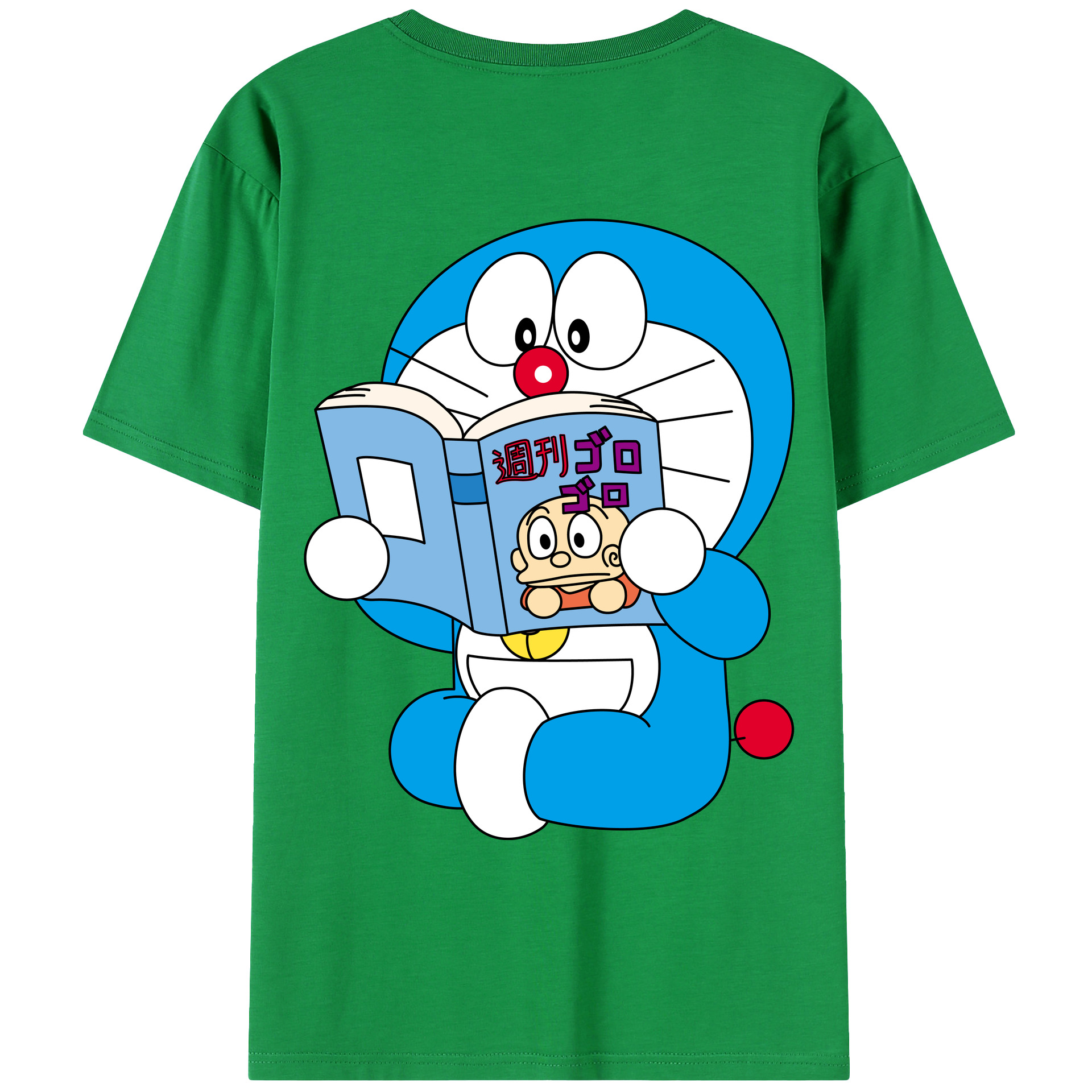 （画像用） ドラえもん Doraemon レディース半袖Tシャツ(バックプリント)