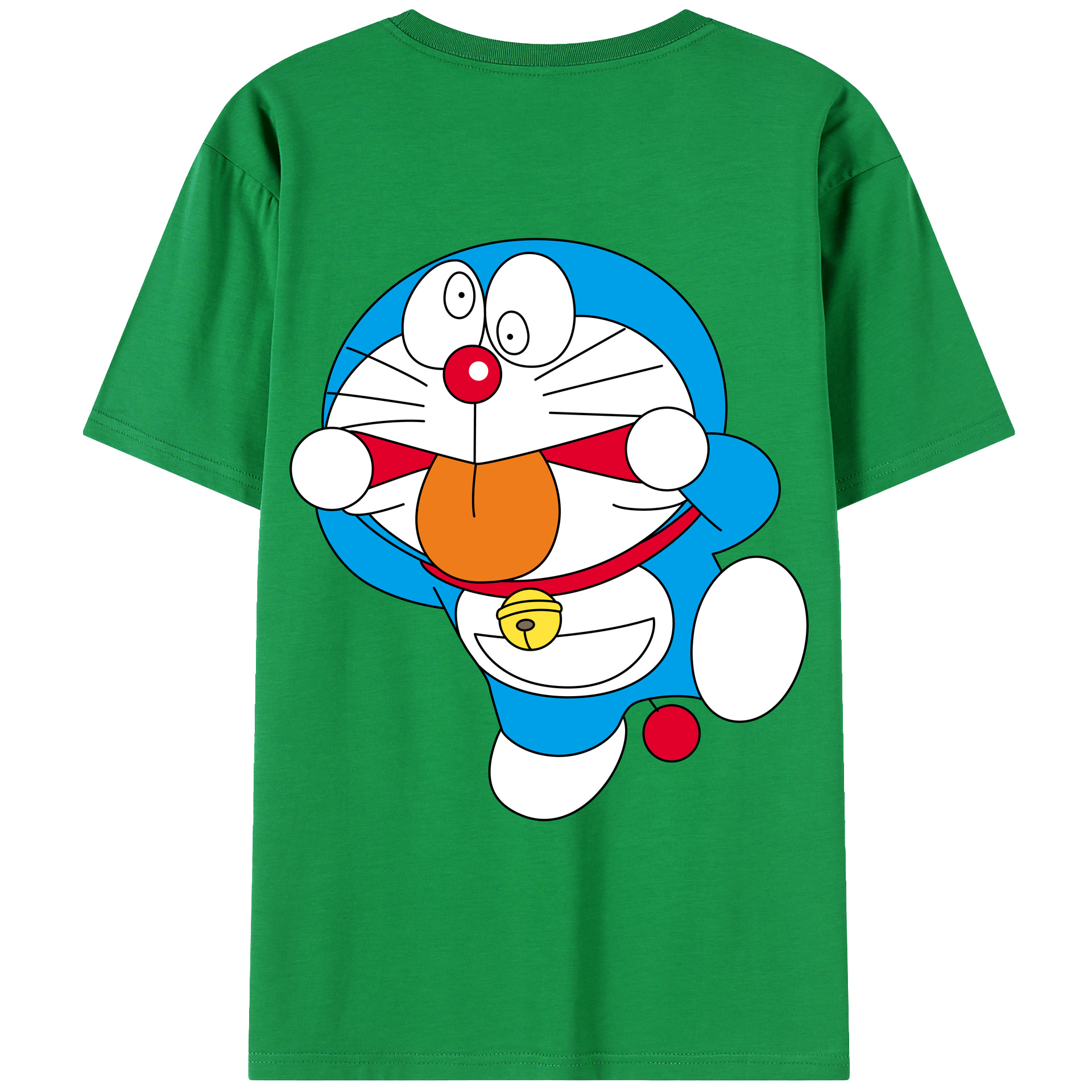 （画像用） ドラえもん Doraemon レディース半袖Tシャツ(バックプリント)