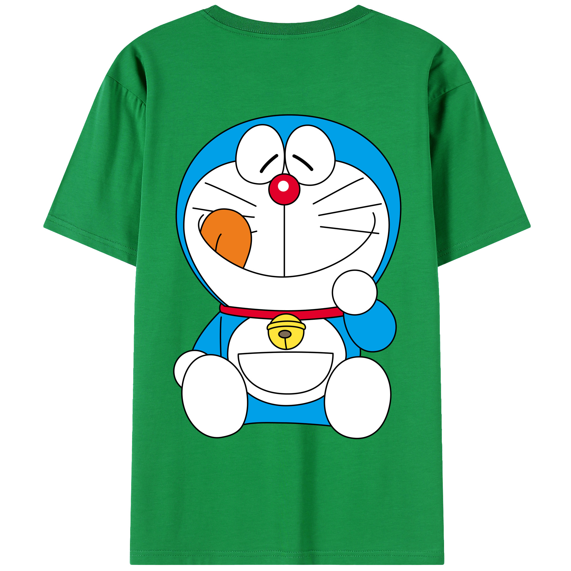 （画像用） ドラえもん Doraemon レディース半袖Tシャツ(バックプリント)