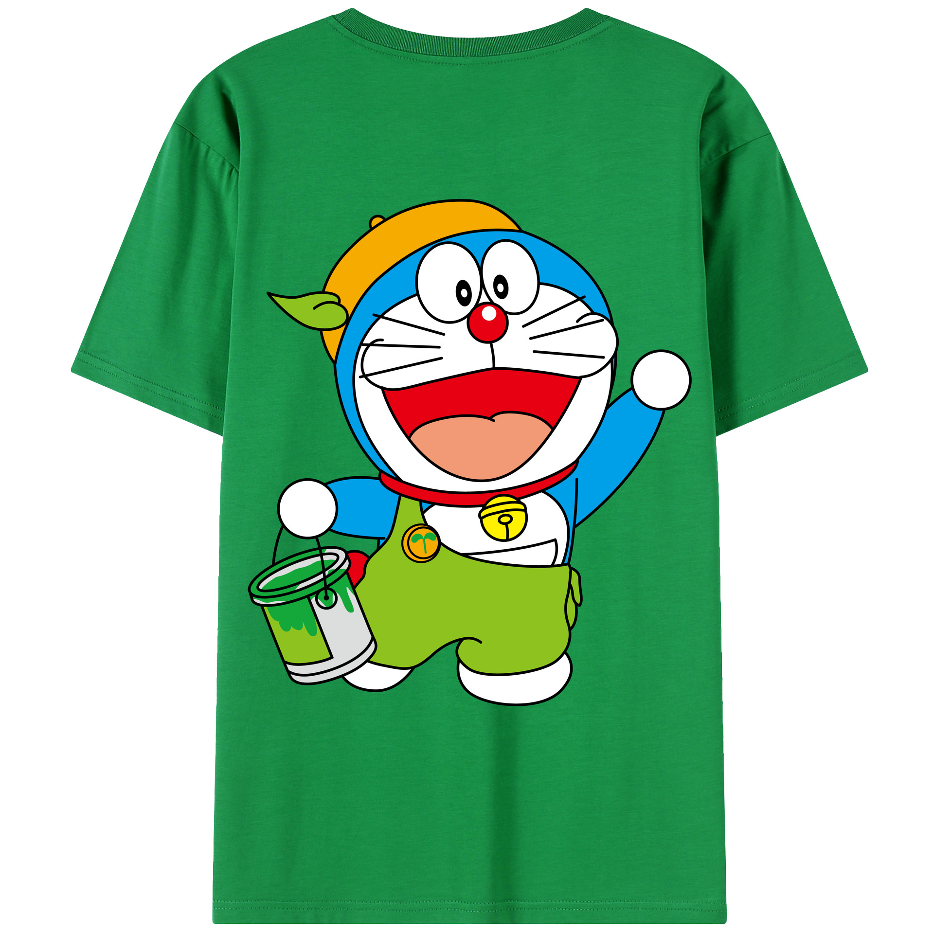 （画像用） ドラえもん Doraemon レディース半袖Tシャツ(バックプリント)