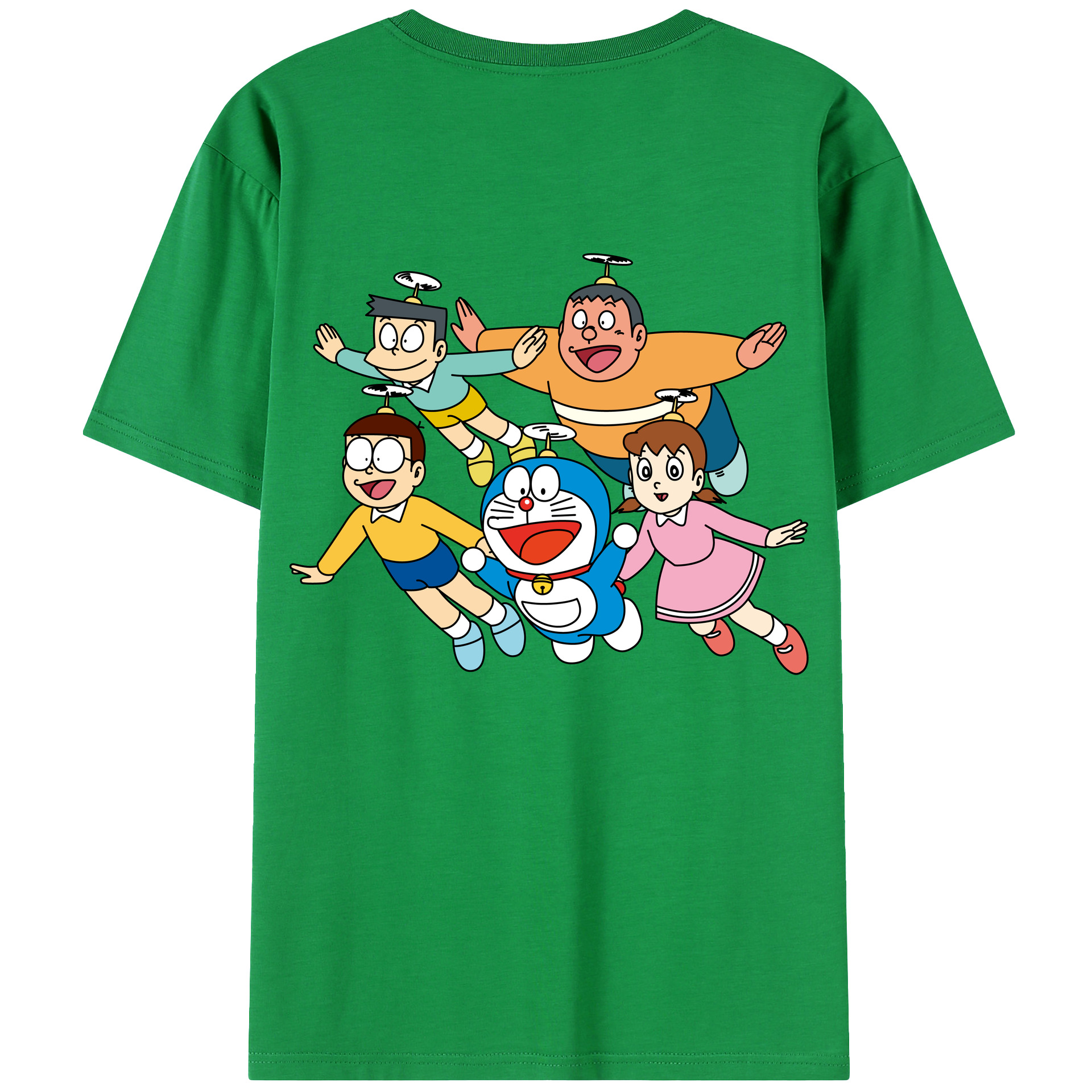 （画像用） ドラえもん 骨川 スネ夫 Doraemon Honekawa Suneo レディース半袖Tシャツ(バックプリント)