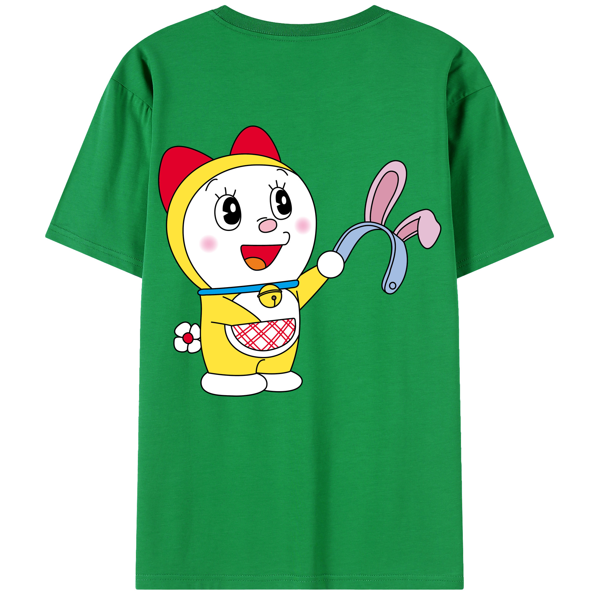 （画像用） ドラえもん ドラミ Doraemon Dorami レディース半袖Tシャツ(バックプリント)
