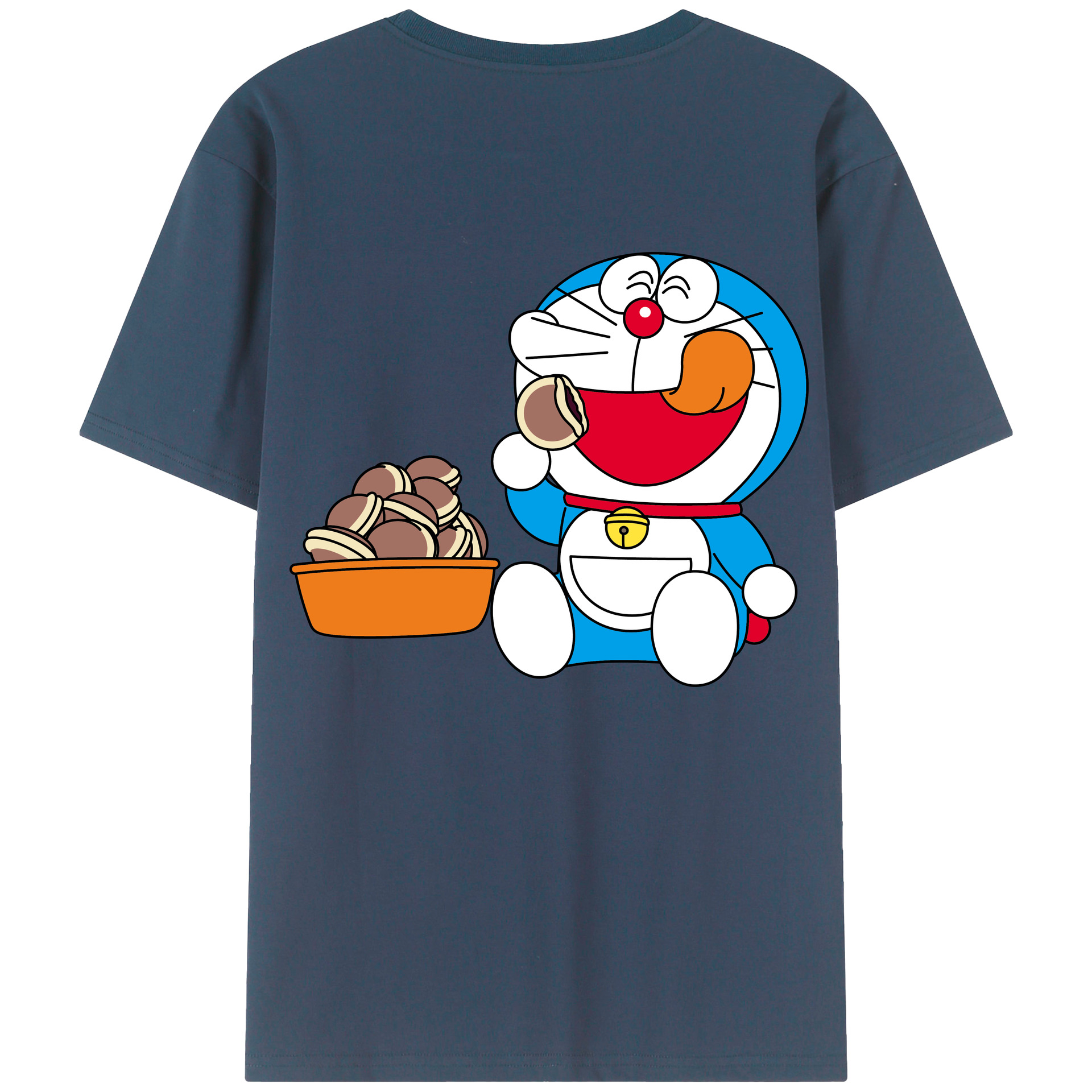 （画像用） ドラえもん Doraemon レディース半袖Tシャツ(バックプリント)