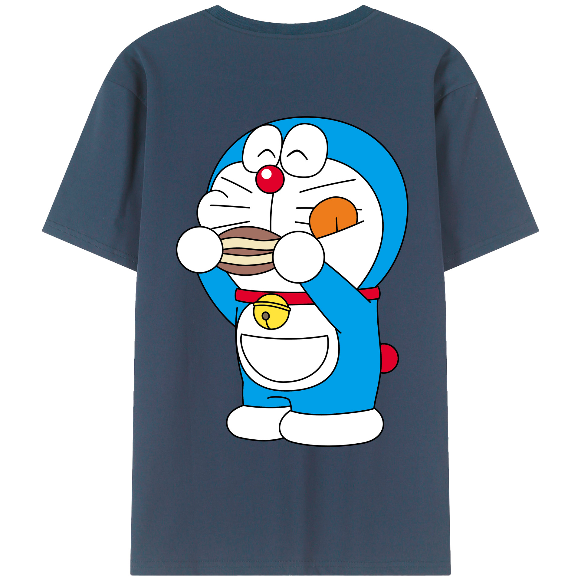 （画像用） ドラえもん Doraemon レディース半袖Tシャツ(バックプリント)