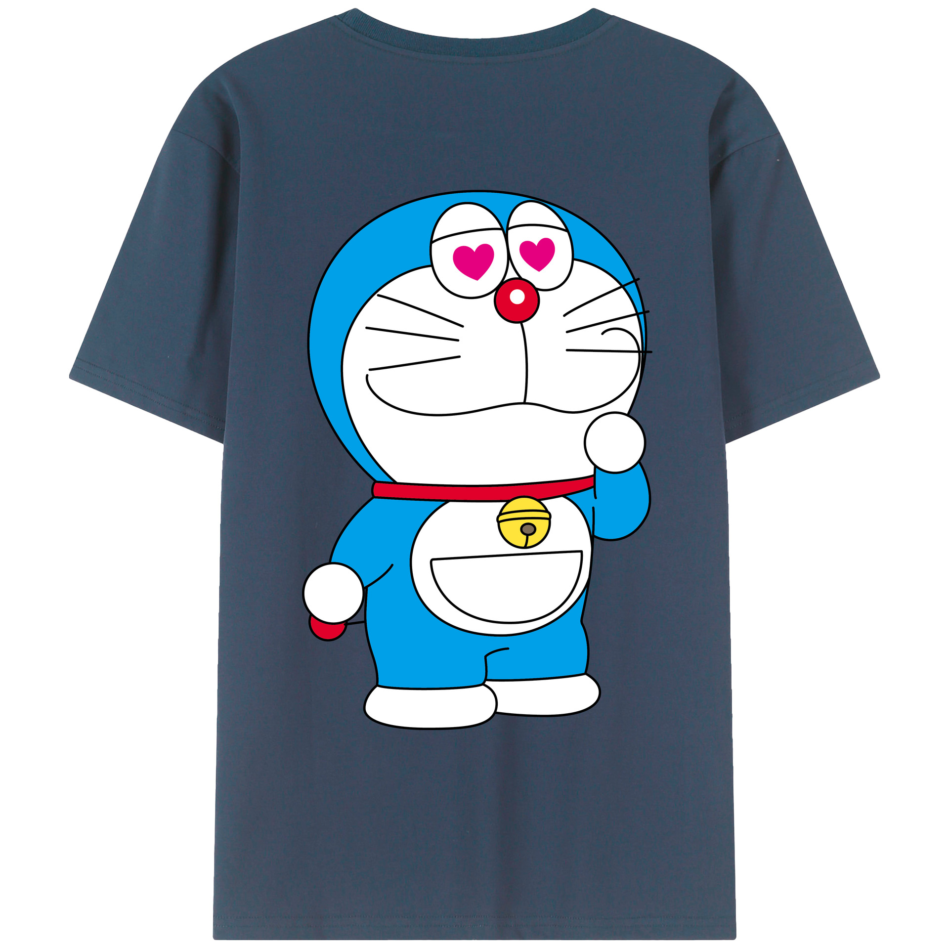 （画像用） ドラえもん Doraemon レディース半袖Tシャツ(バックプリント)
