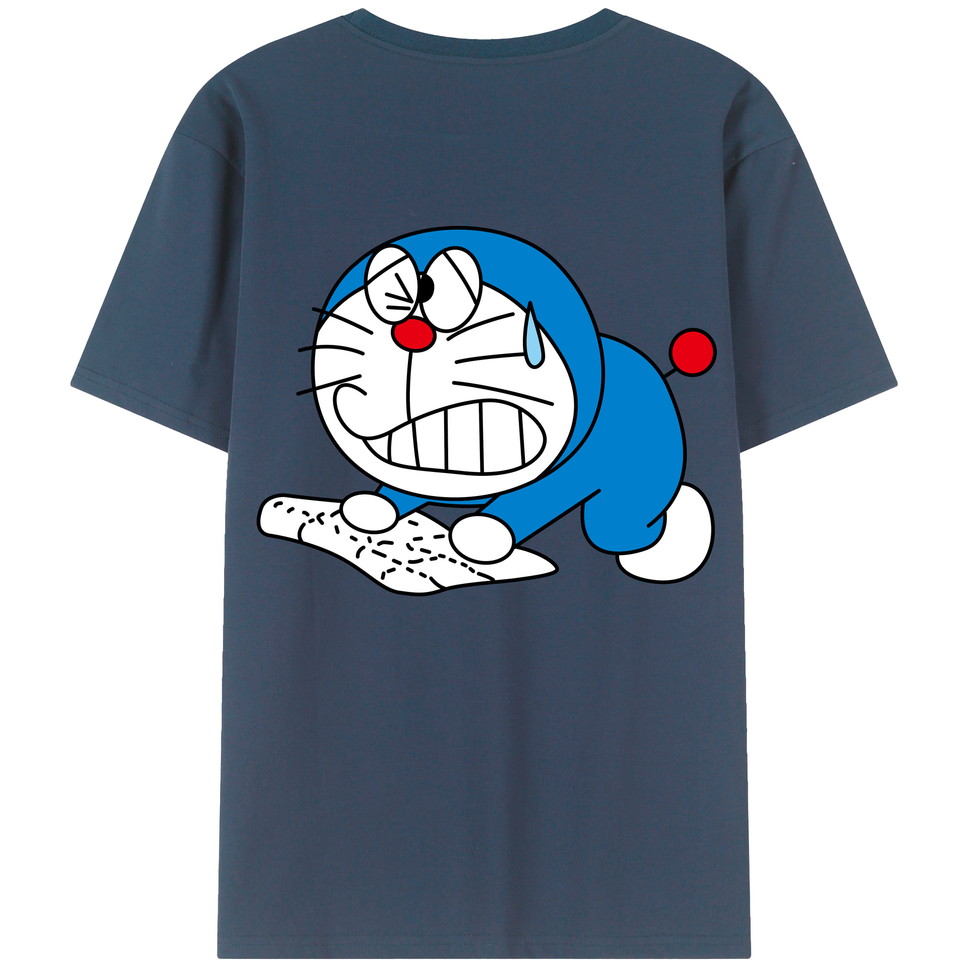 （画像用） ドラえもん Doraemon レディース半袖Tシャツ(バックプリント)