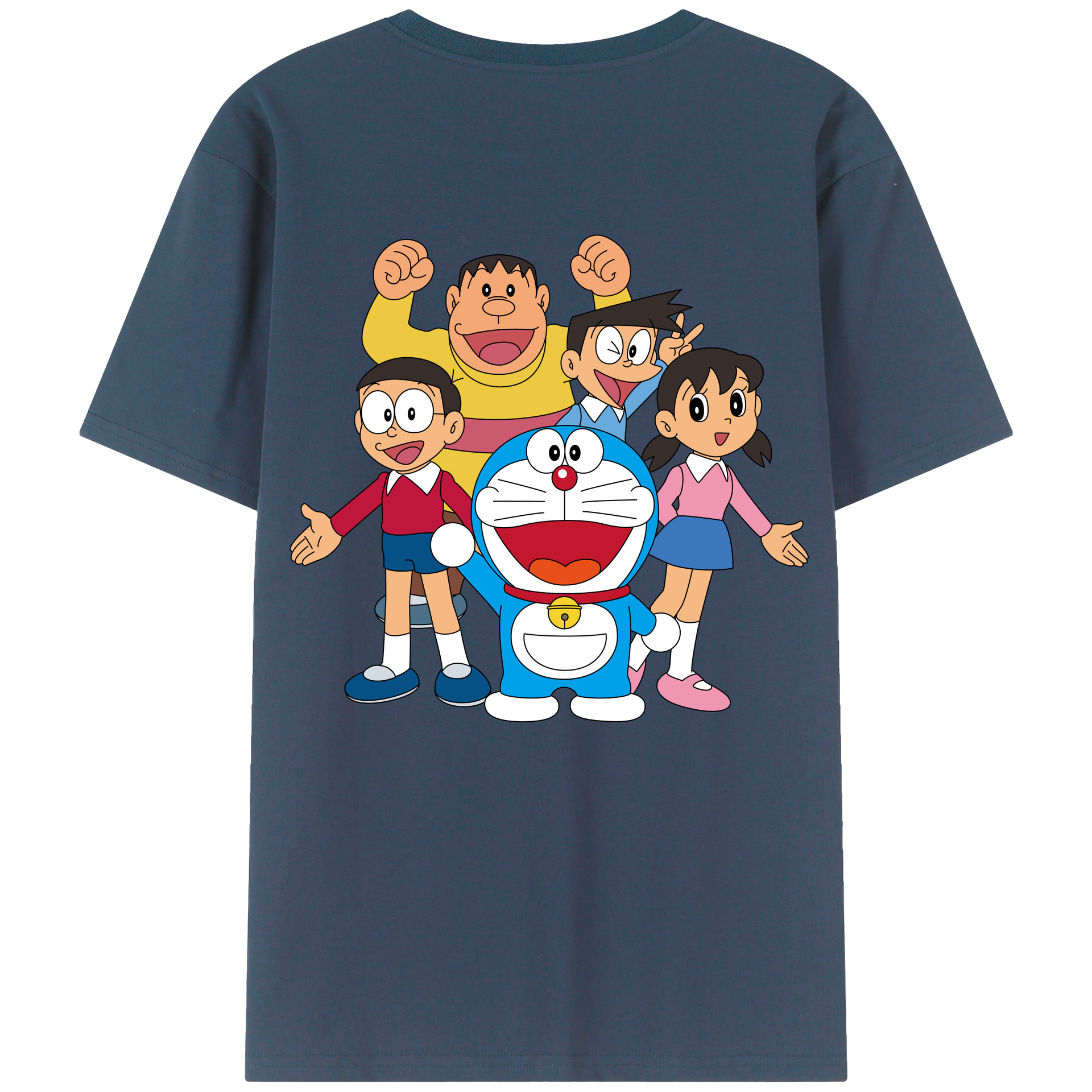 （画像用） ドラえもん 骨川 スネ夫 Doraemon Honekawa Suneo レディース半袖Tシャツ(バックプリント)