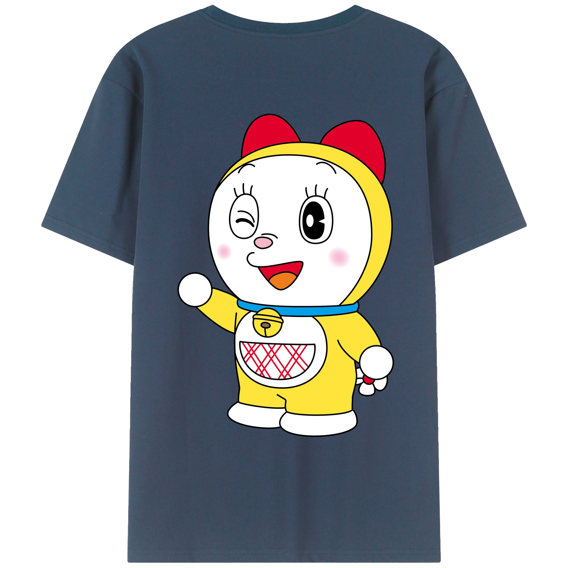 （画像用） ドラえもん ドラミ Doraemon Dorami レディース半袖Tシャツ(バックプリント)