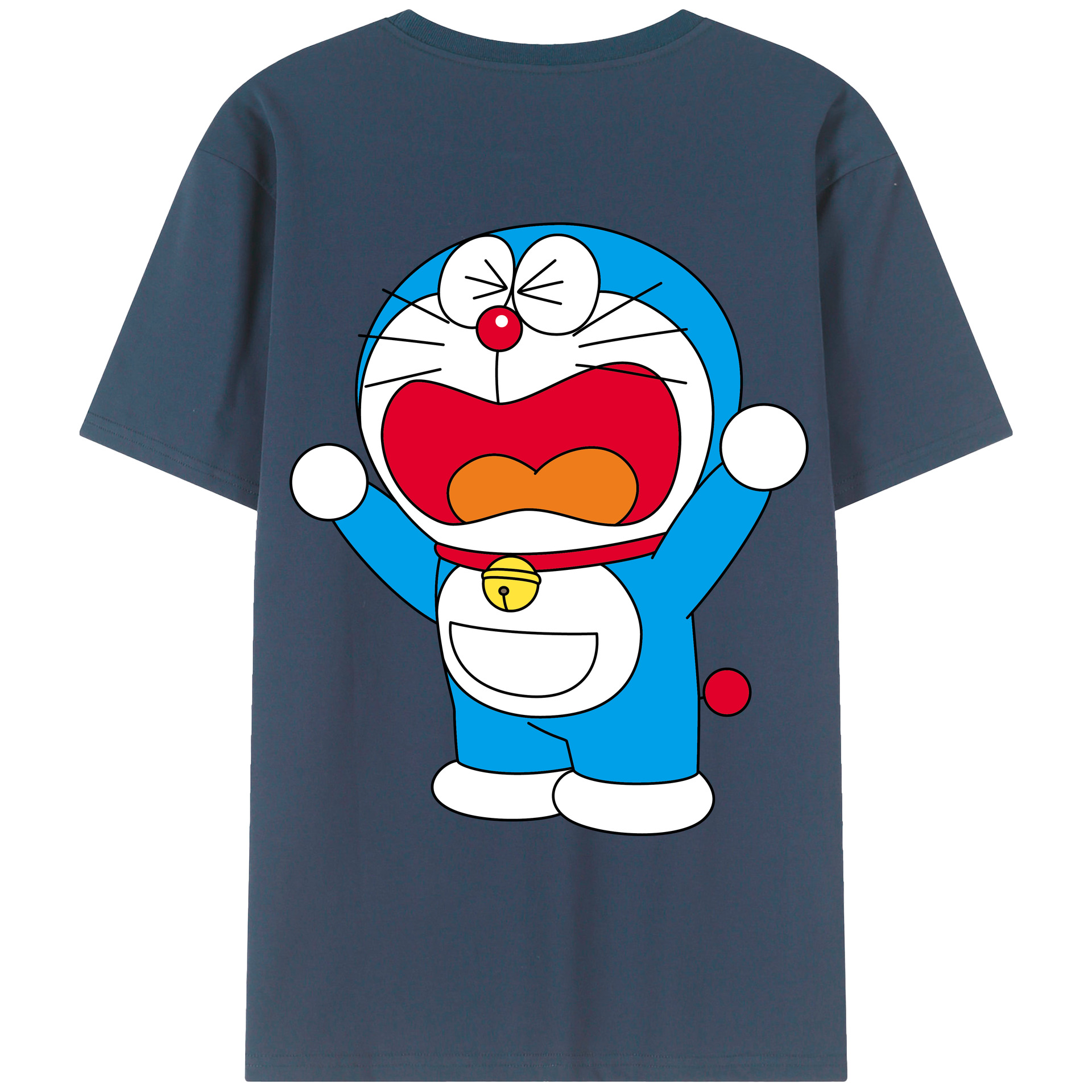 （画像用） ドラえもん Doraemon レディース半袖Tシャツ(バックプリント)