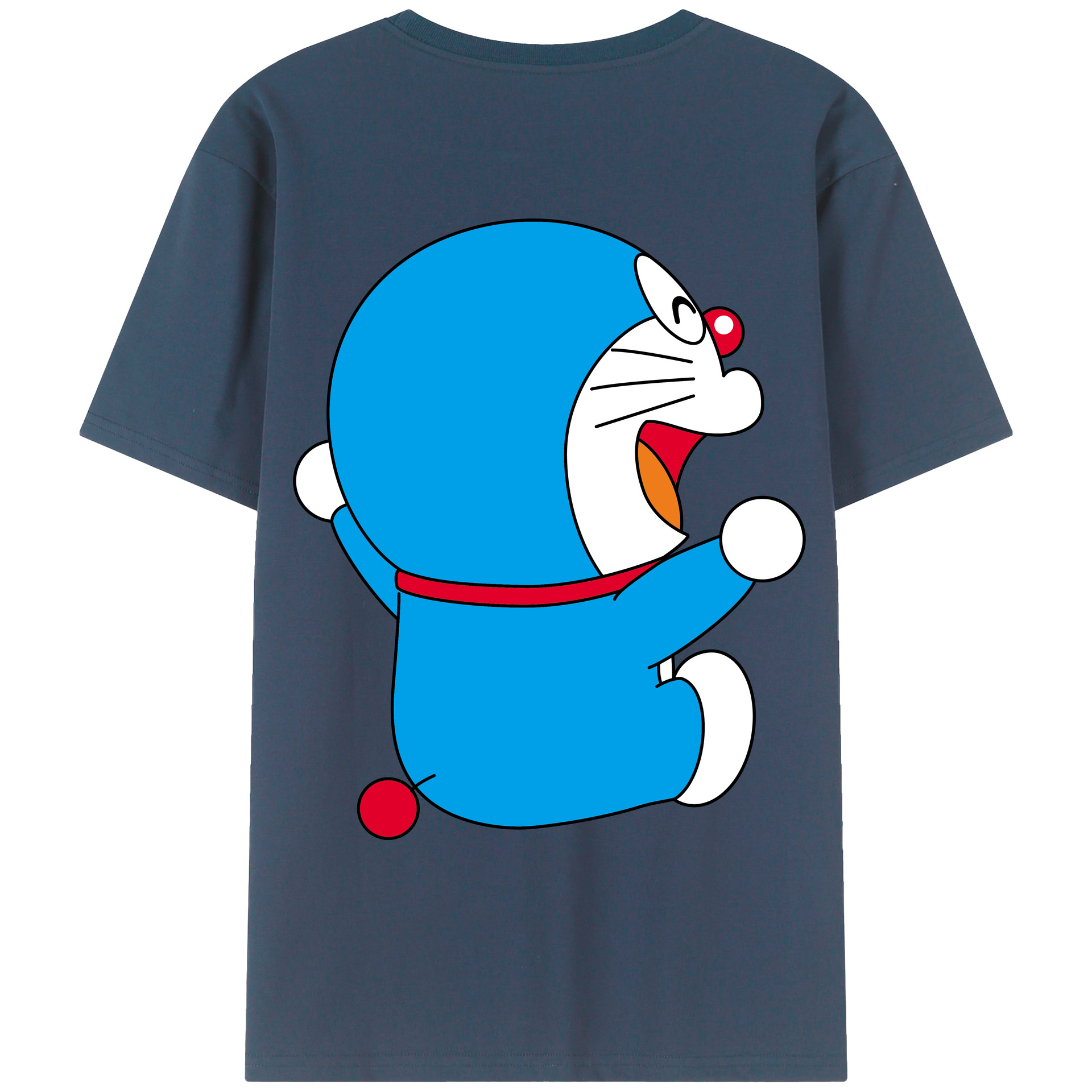 （画像用） ドラえもん Doraemon レディース半袖Tシャツ(バックプリント)