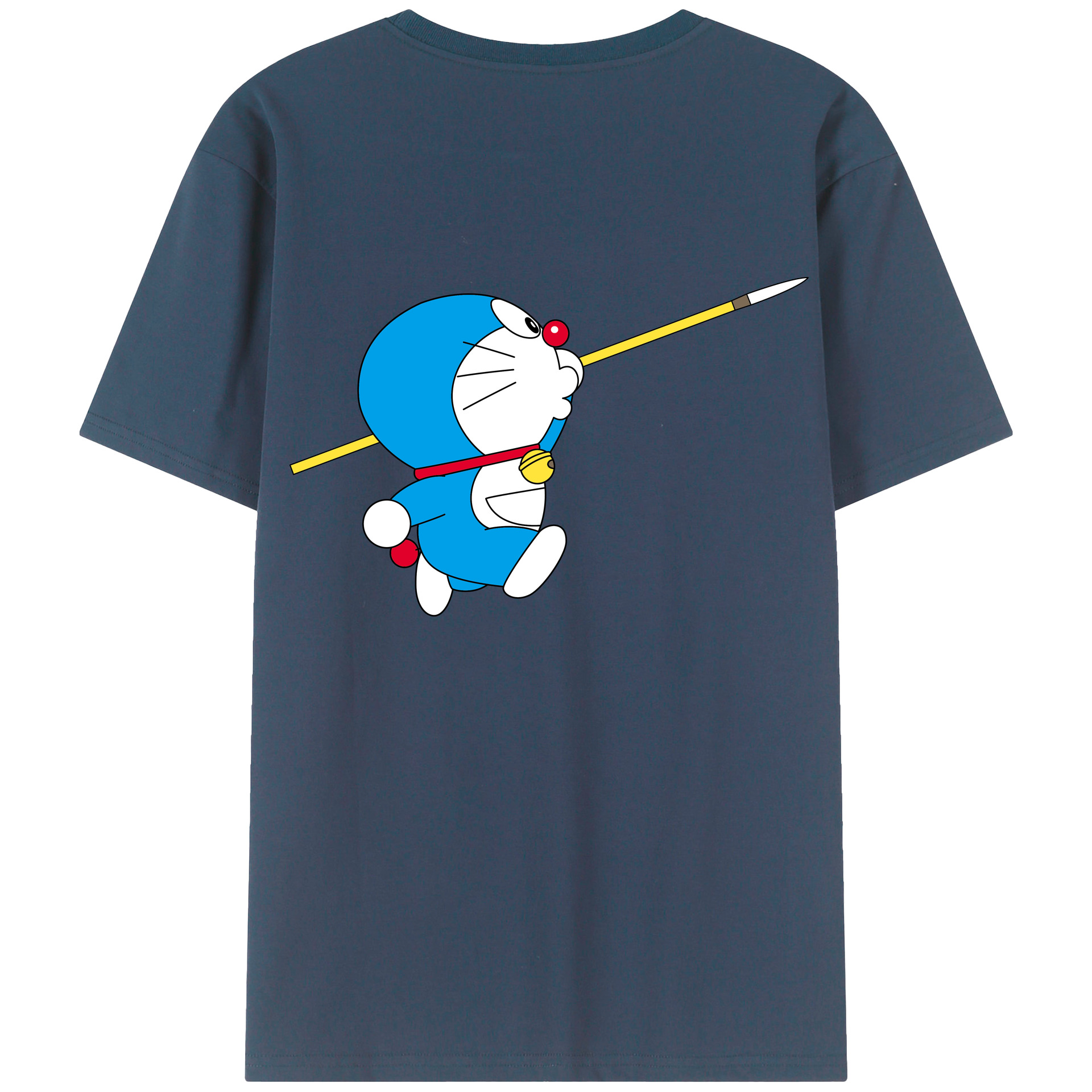 （画像用） ドラえもん Doraemon レディース半袖Tシャツ(バックプリント)