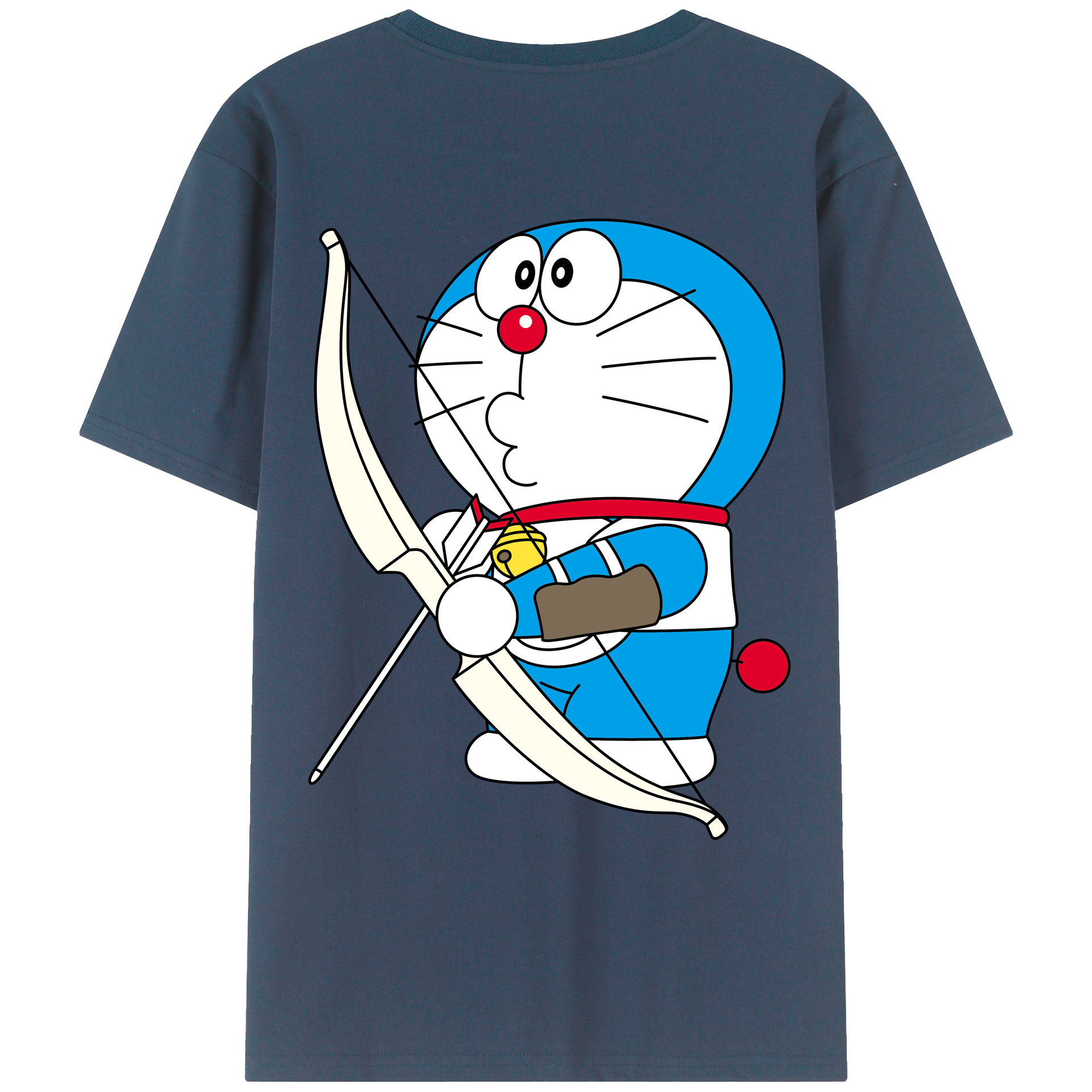 （画像用） ドラえもん Doraemon レディース半袖Tシャツ(バックプリント)