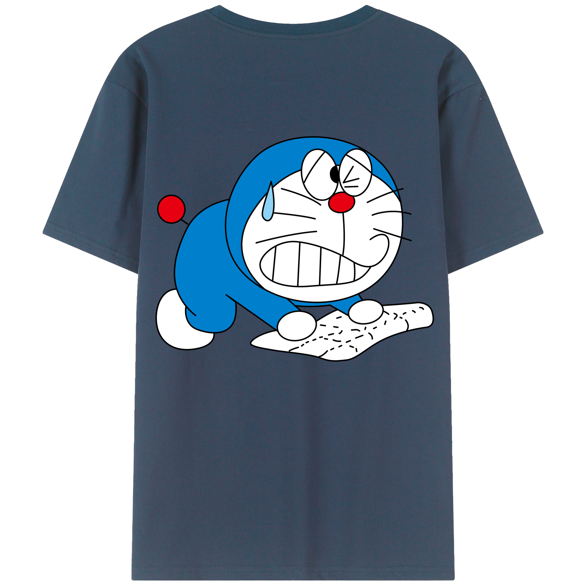 （画像用） ドラえもん Doraemon レディース半袖Tシャツ(バックプリント)
