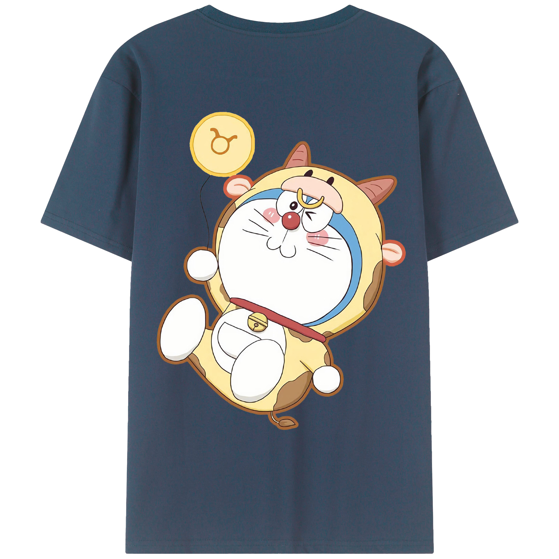 （画像用） ドラえもん Doraemon レディース半袖Tシャツ(バックプリント)