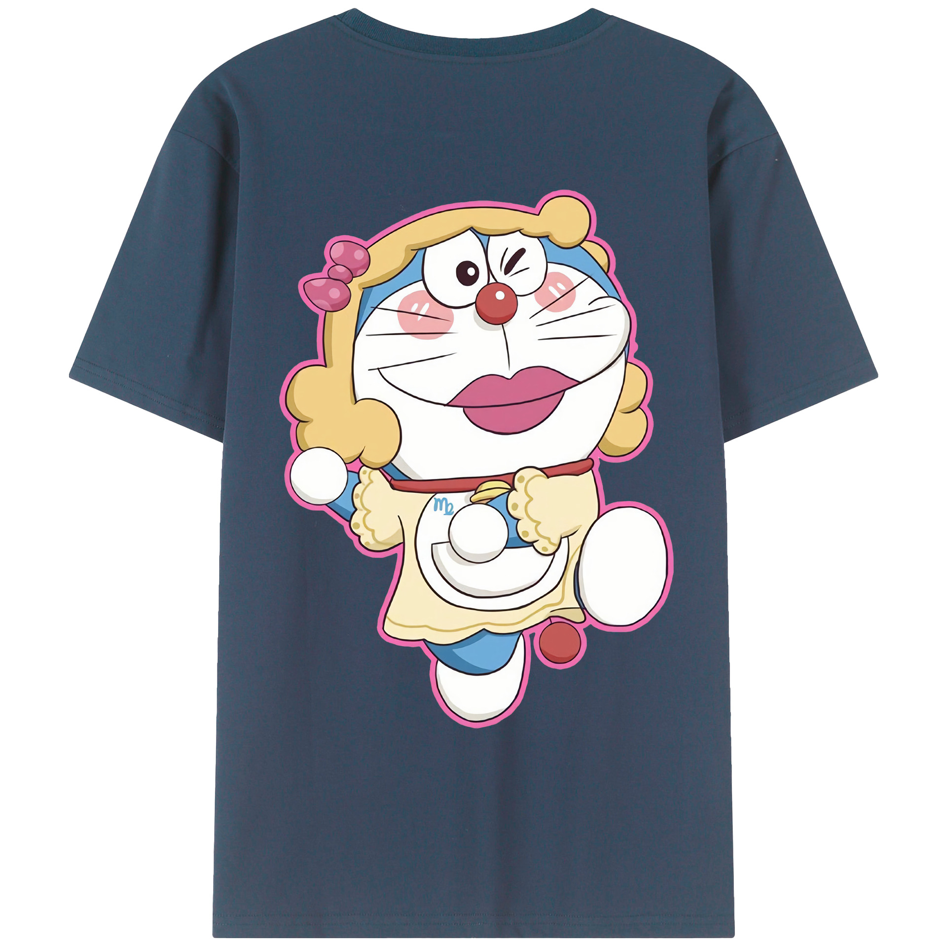 （画像用） ドラえもん Doraemon レディース半袖Tシャツ(バックプリント)