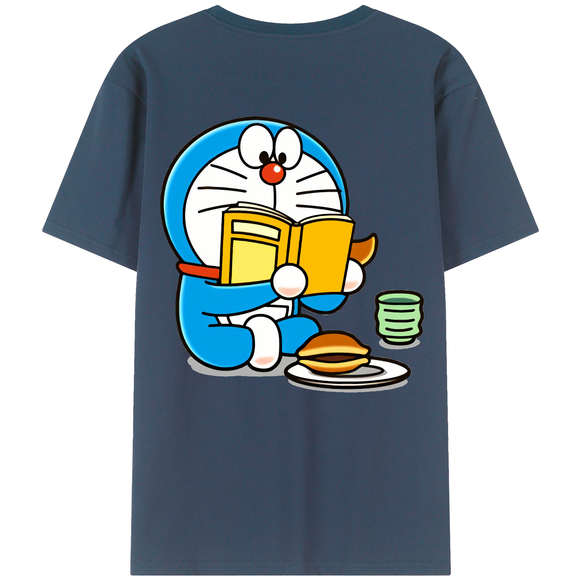 （画像用） ドラえもん Doraemon レディース半袖Tシャツ(バックプリント)