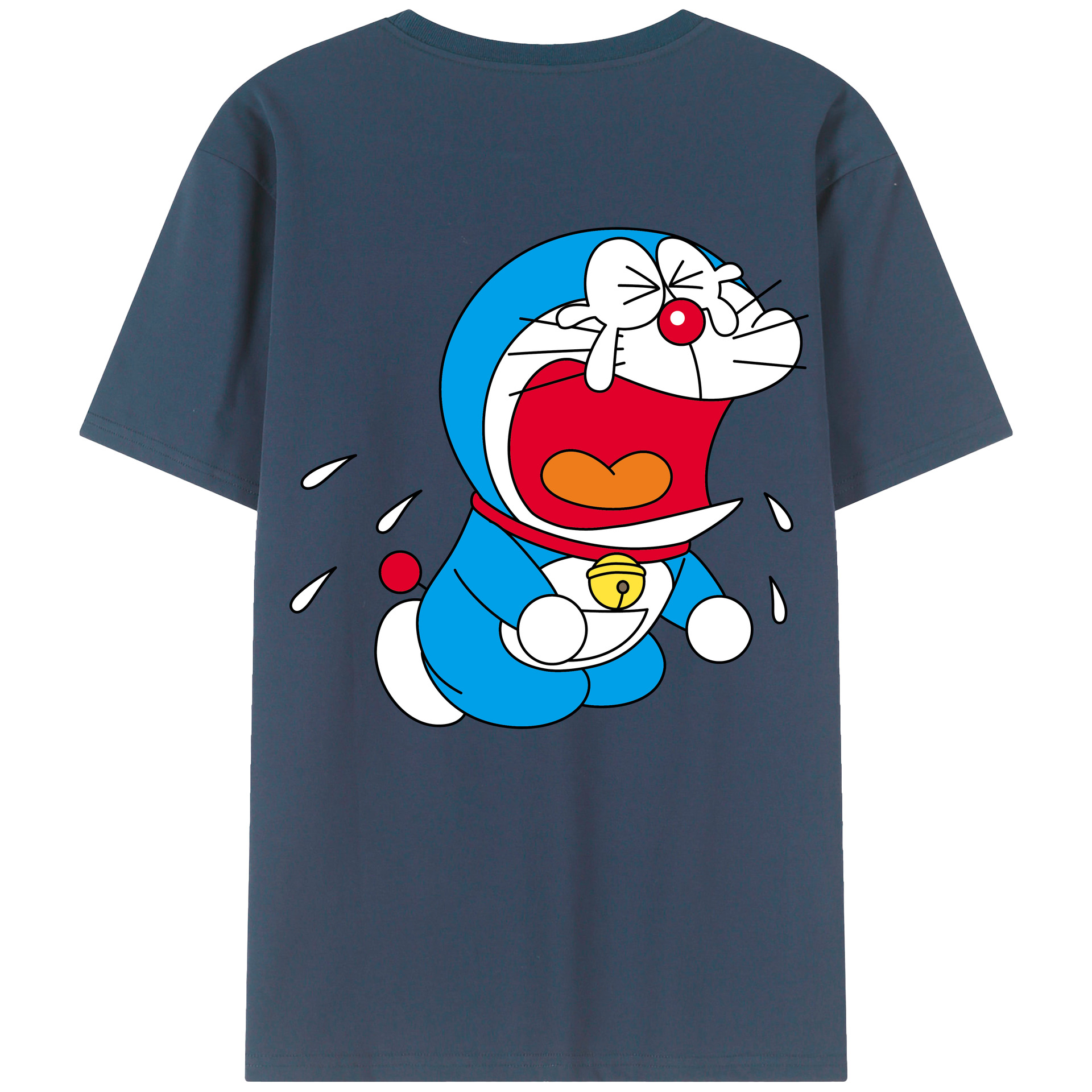 （画像用） ドラえもん Doraemon レディース半袖Tシャツ(バックプリント)