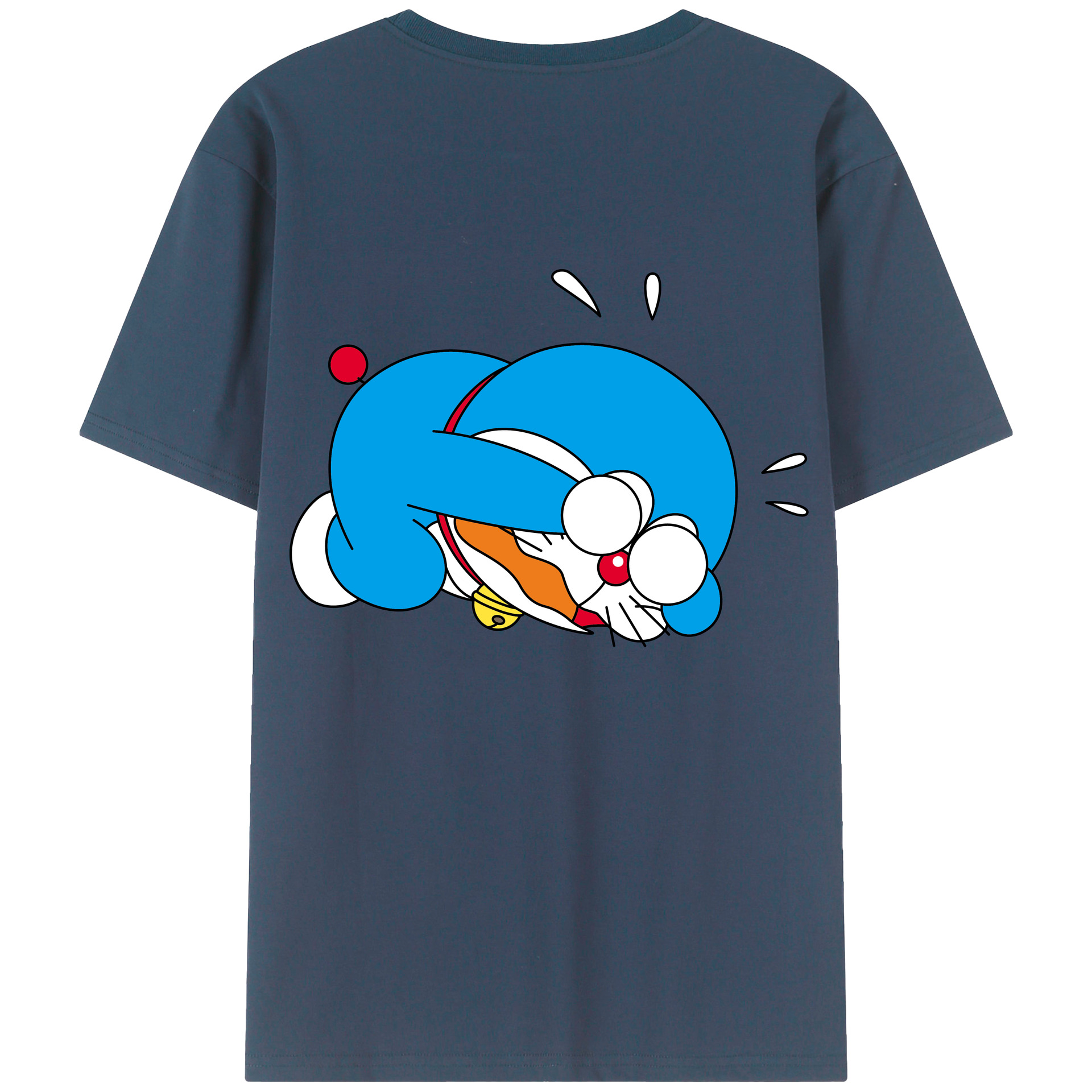 （画像用） ドラえもん Doraemon レディース半袖Tシャツ(バックプリント)