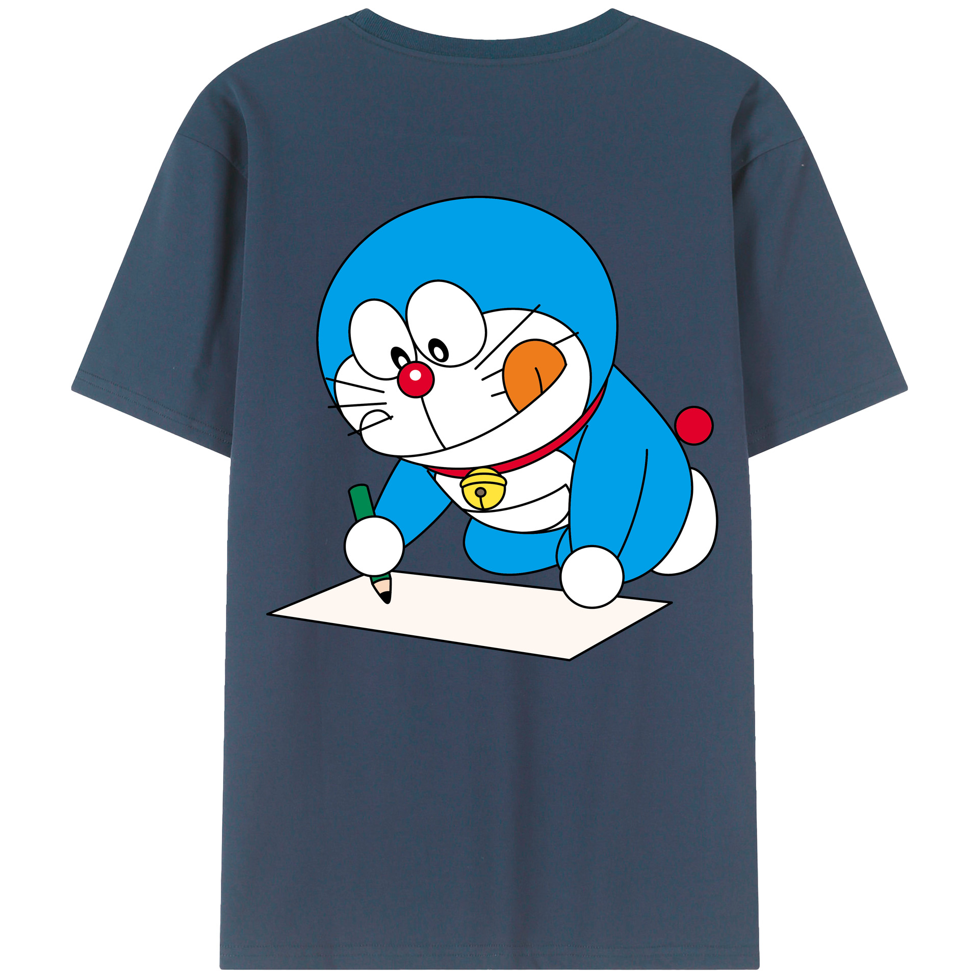 （画像用） ドラえもん Doraemon レディース半袖Tシャツ(バックプリント)