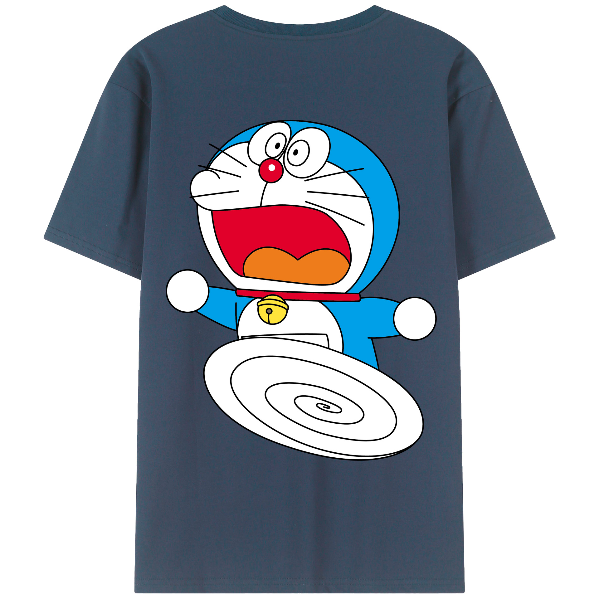 （画像用） ドラえもん Doraemon レディース半袖Tシャツ(バックプリント)