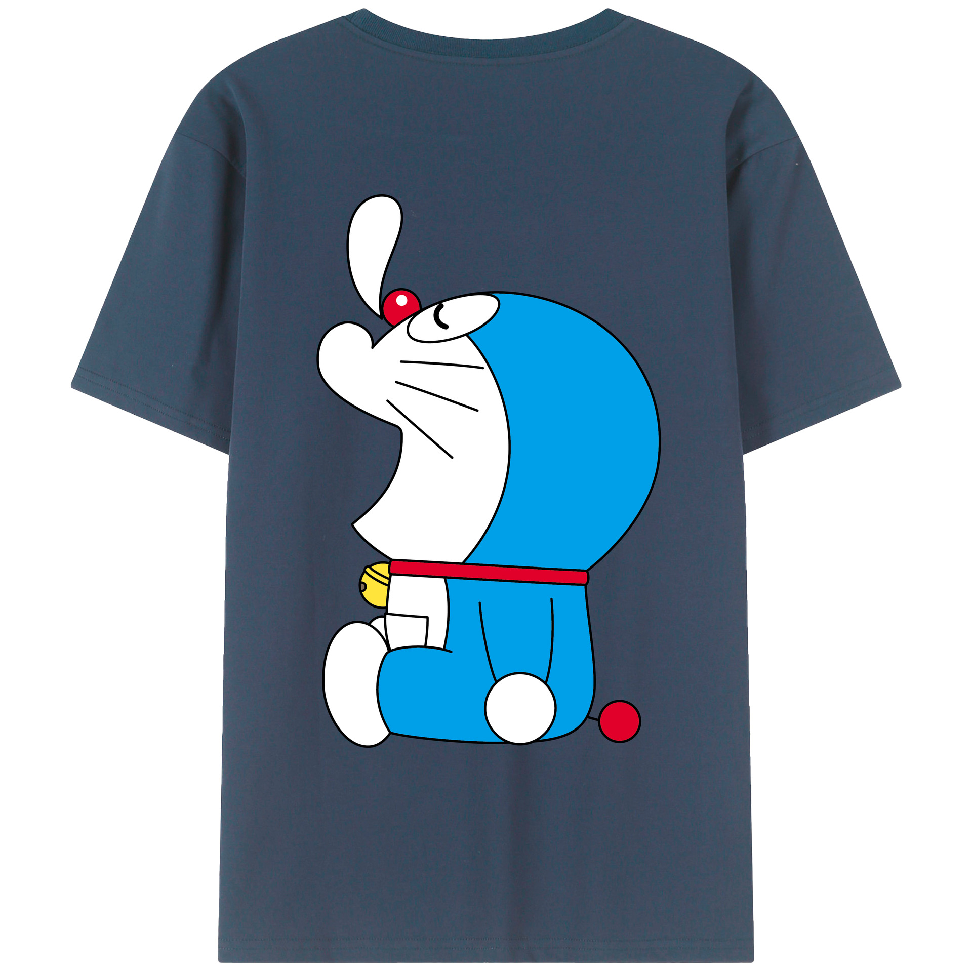 （画像用） ドラえもん Doraemon レディース半袖Tシャツ(バックプリント)