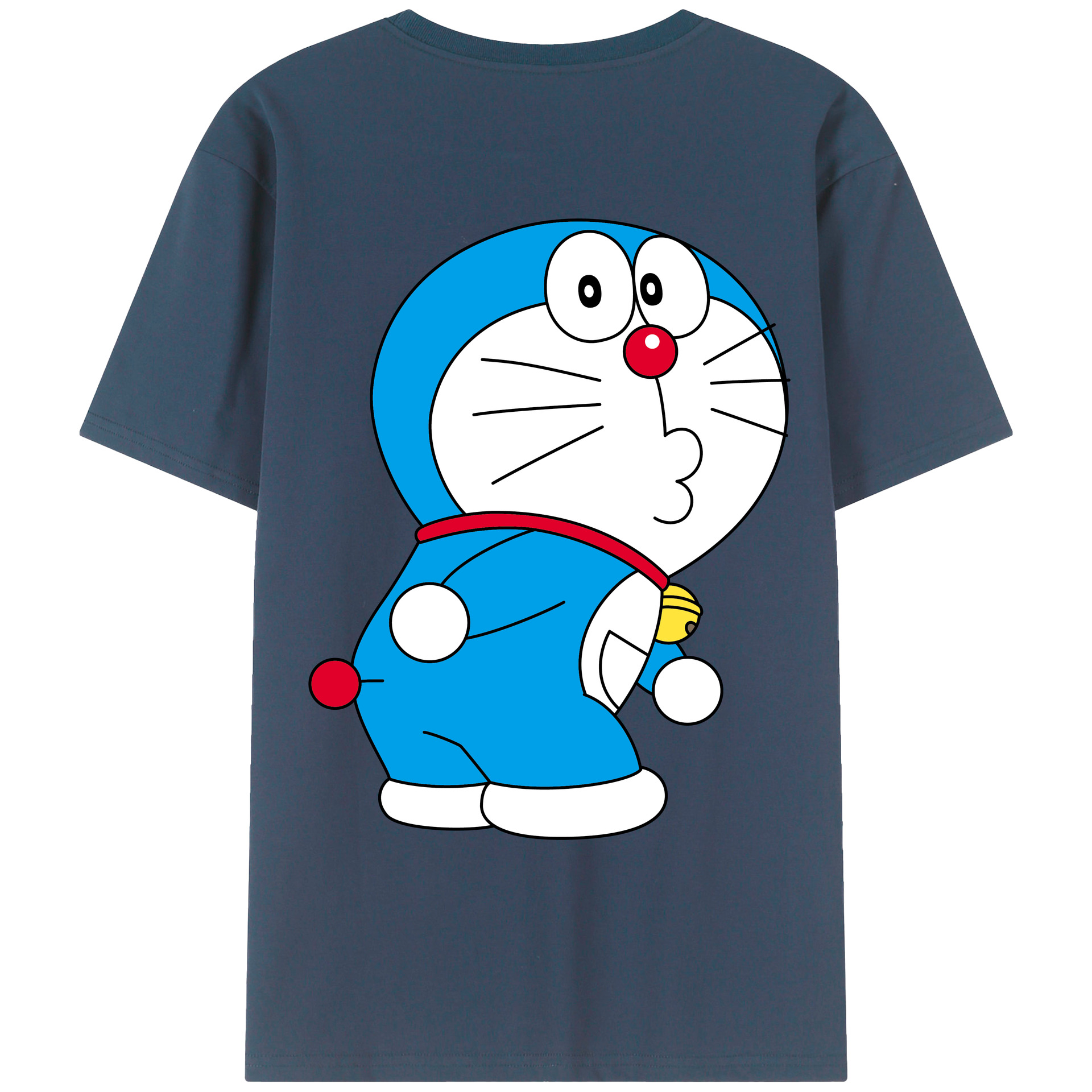 （画像用） ドラえもん Doraemon レディース半袖Tシャツ(バックプリント)