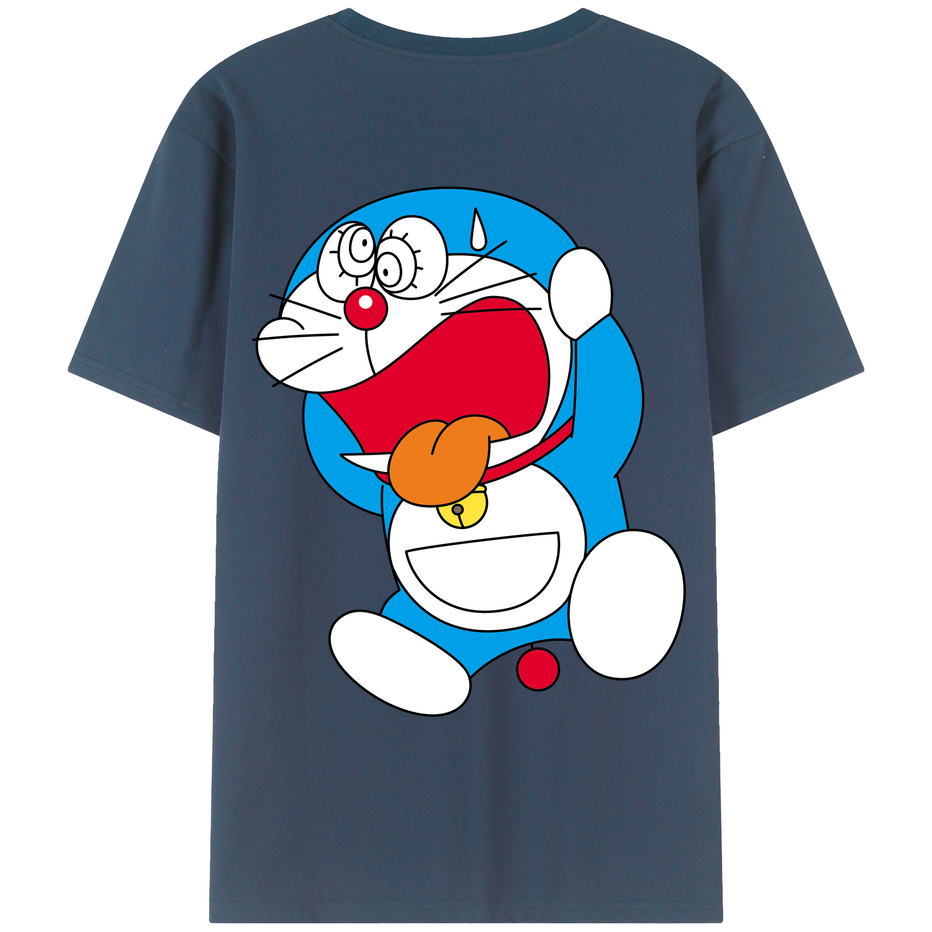 （画像用） ドラえもん Doraemon レディース半袖Tシャツ(バックプリント)