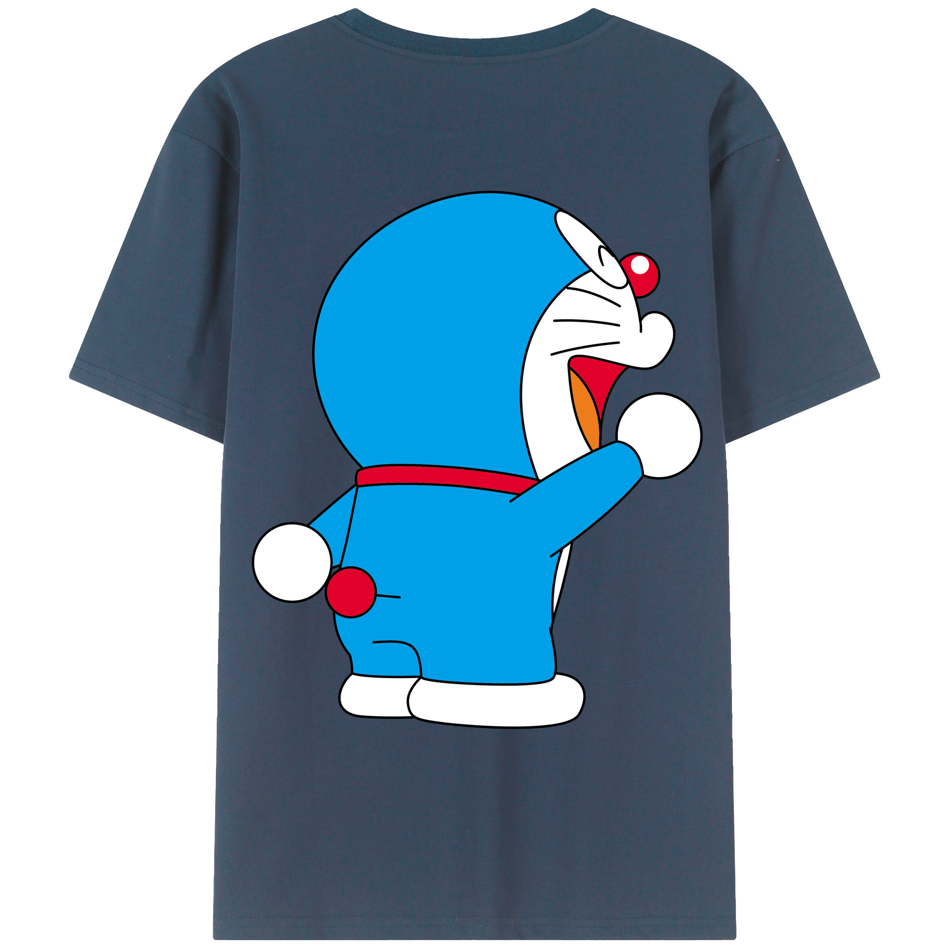 （画像用） ドラえもん Doraemon レディース半袖Tシャツ(バックプリント)