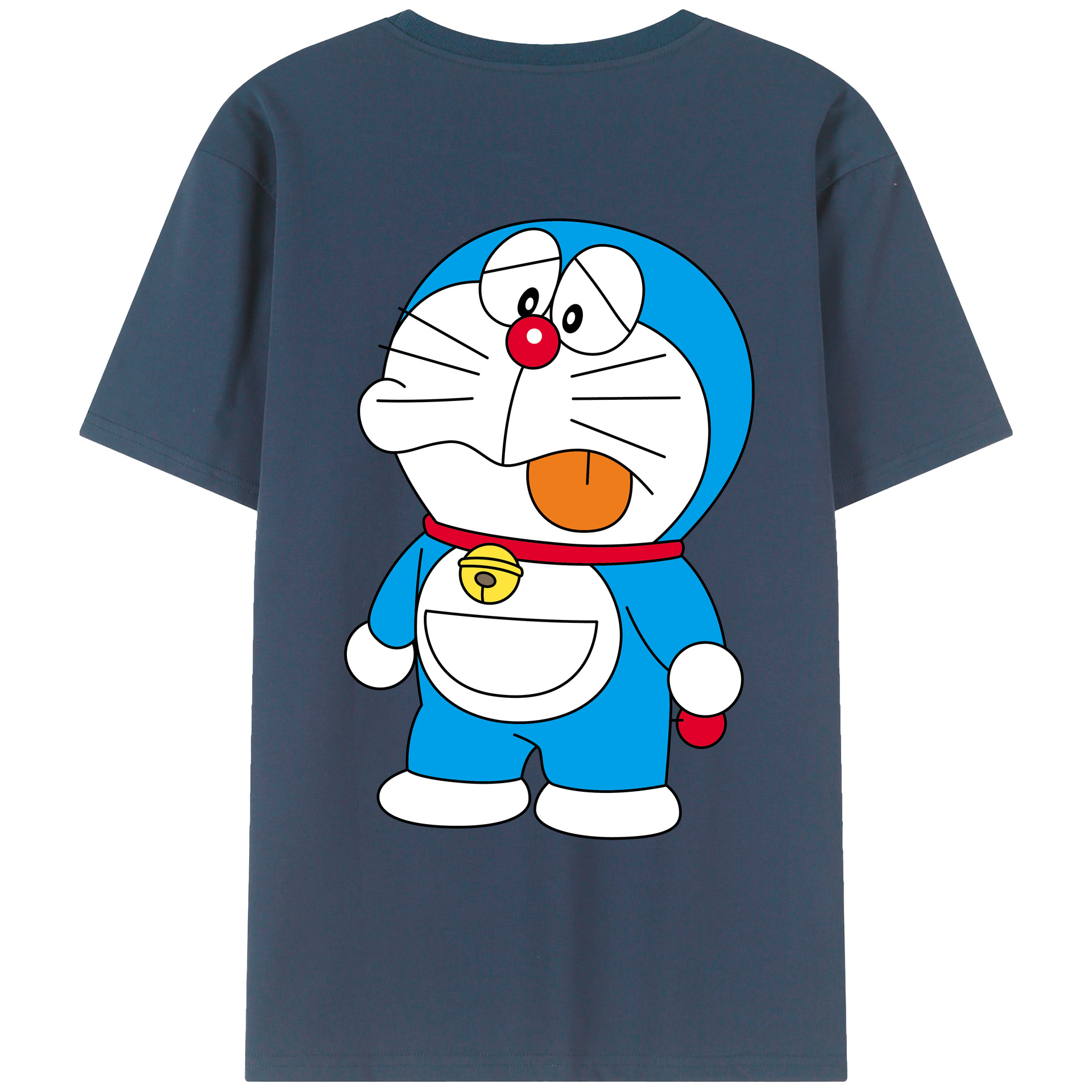 （画像用） ドラえもん Doraemon レディース半袖Tシャツ(バックプリント)