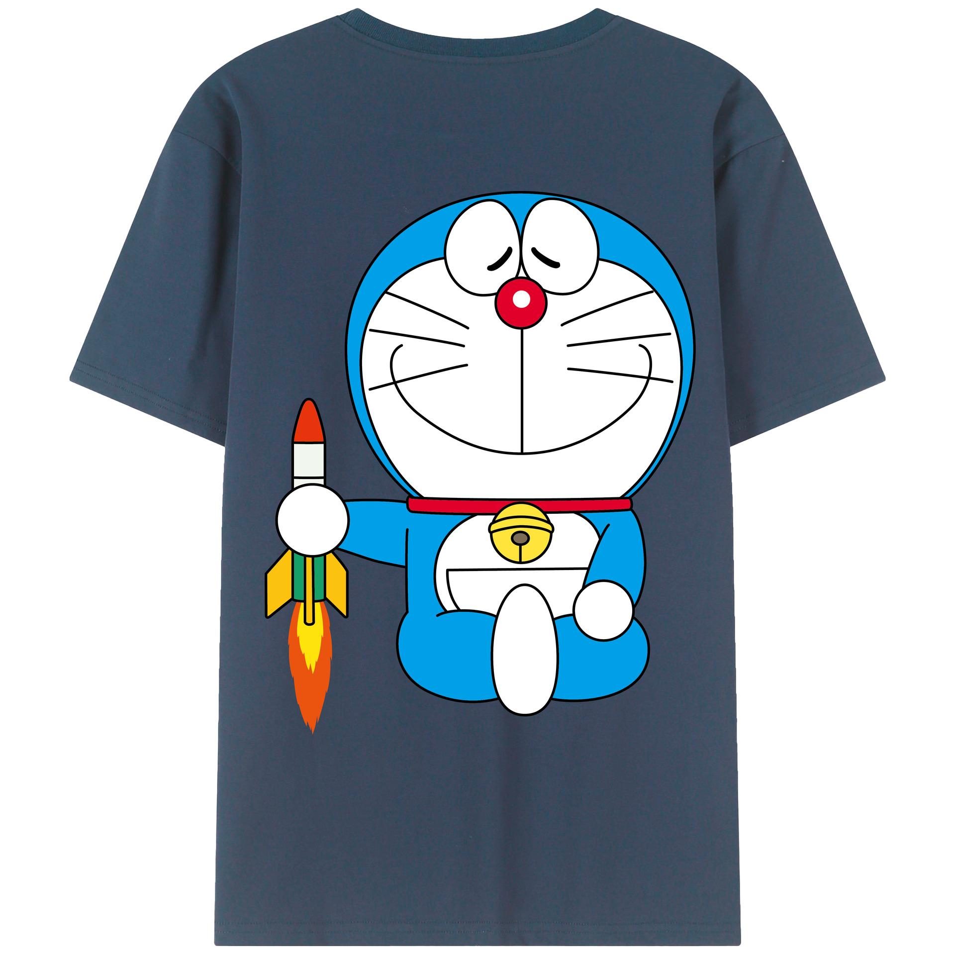 （画像用） ドラえもん Doraemon レディース半袖Tシャツ(バックプリント)
